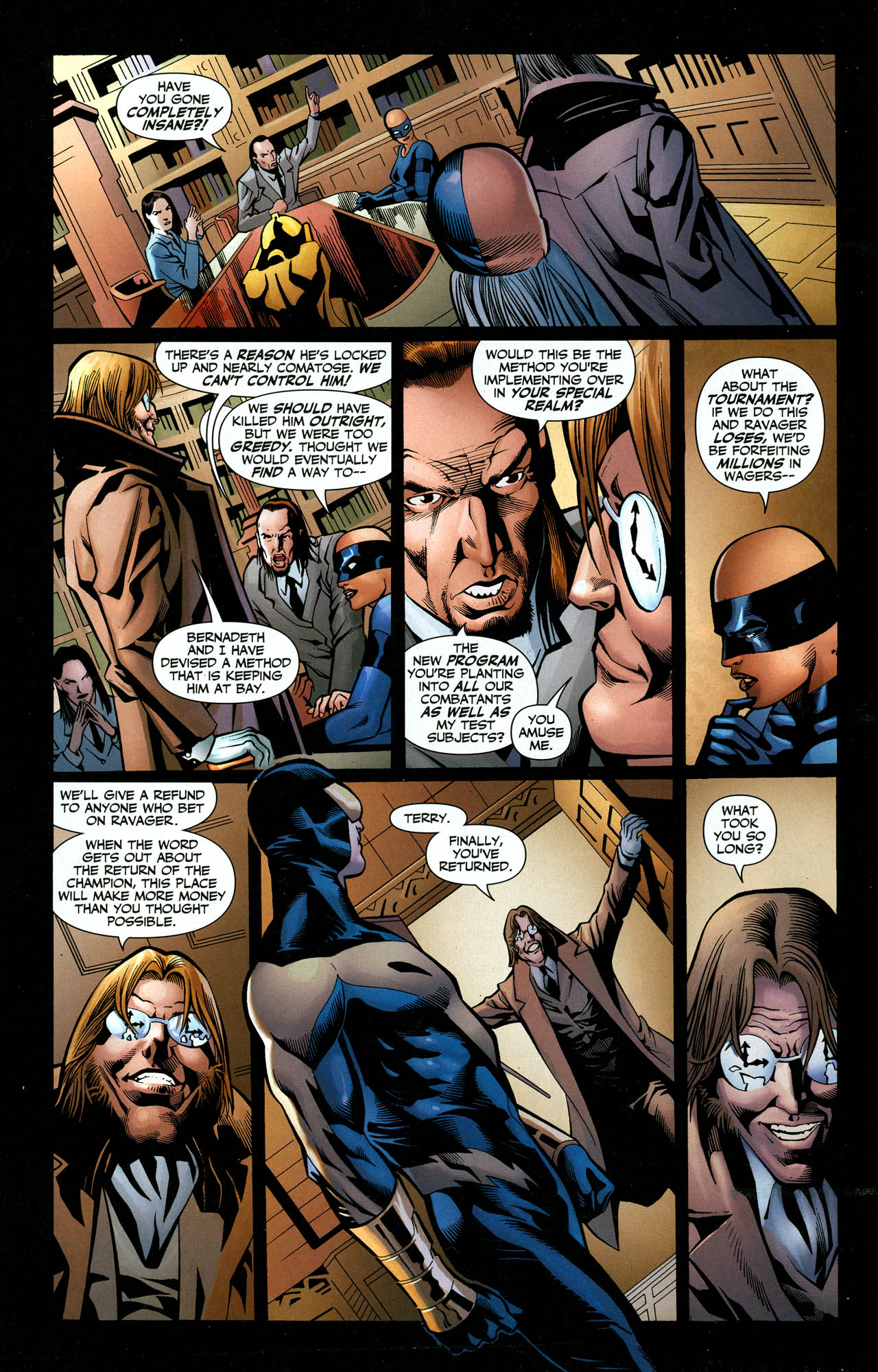 Read online Terror Titans comic -  Issue #3 - 21