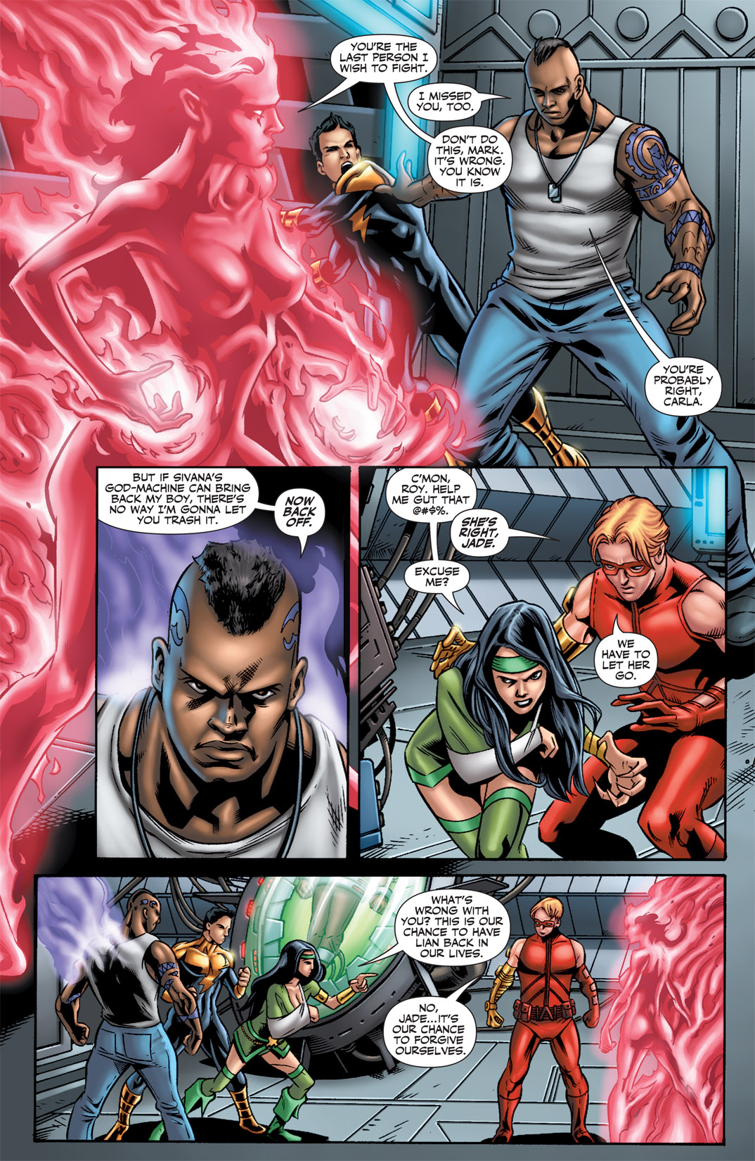Read online Titans (2008) comic -  Issue #37 - 16