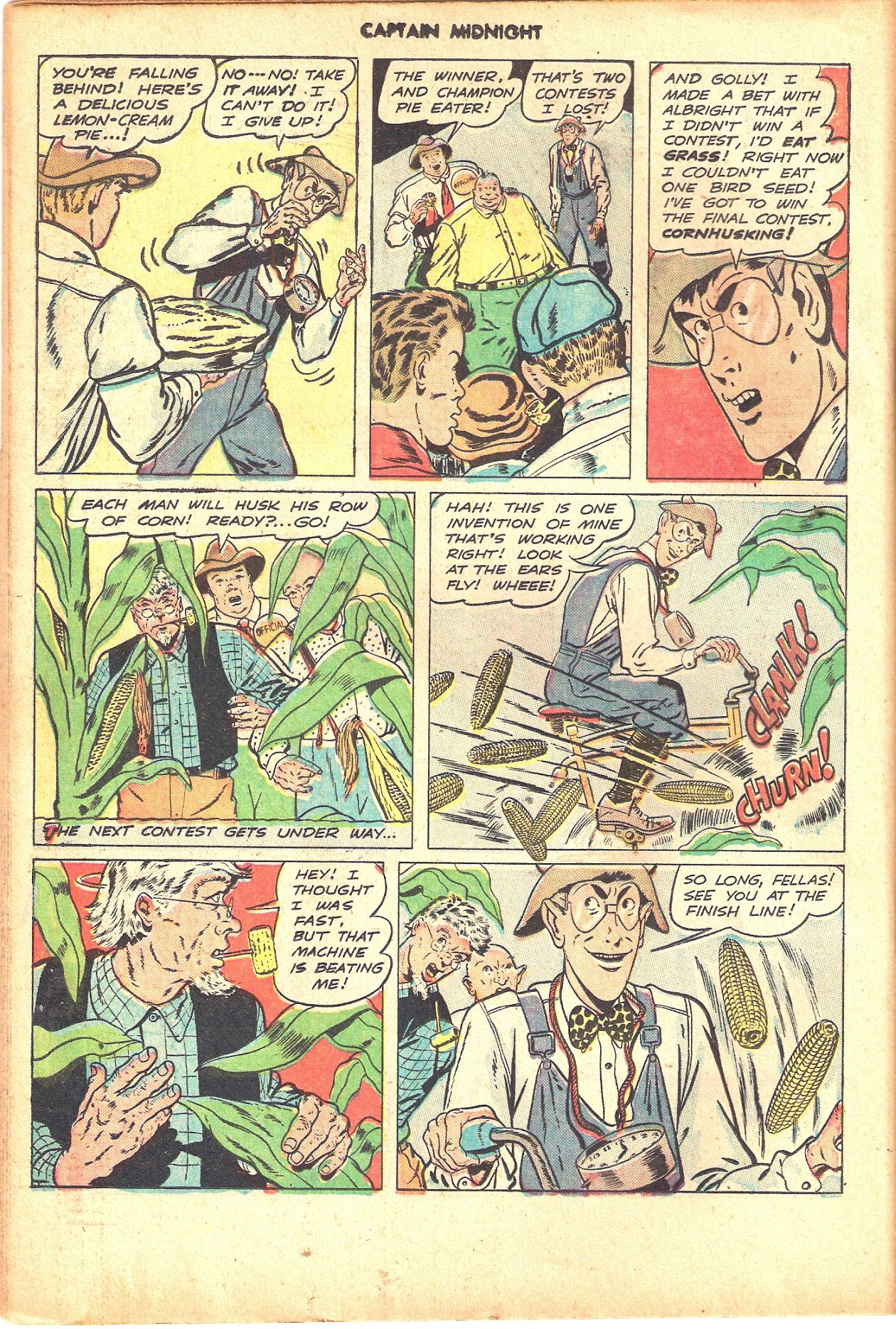 Read online Captain Midnight (1942) comic -  Issue #66 - 24