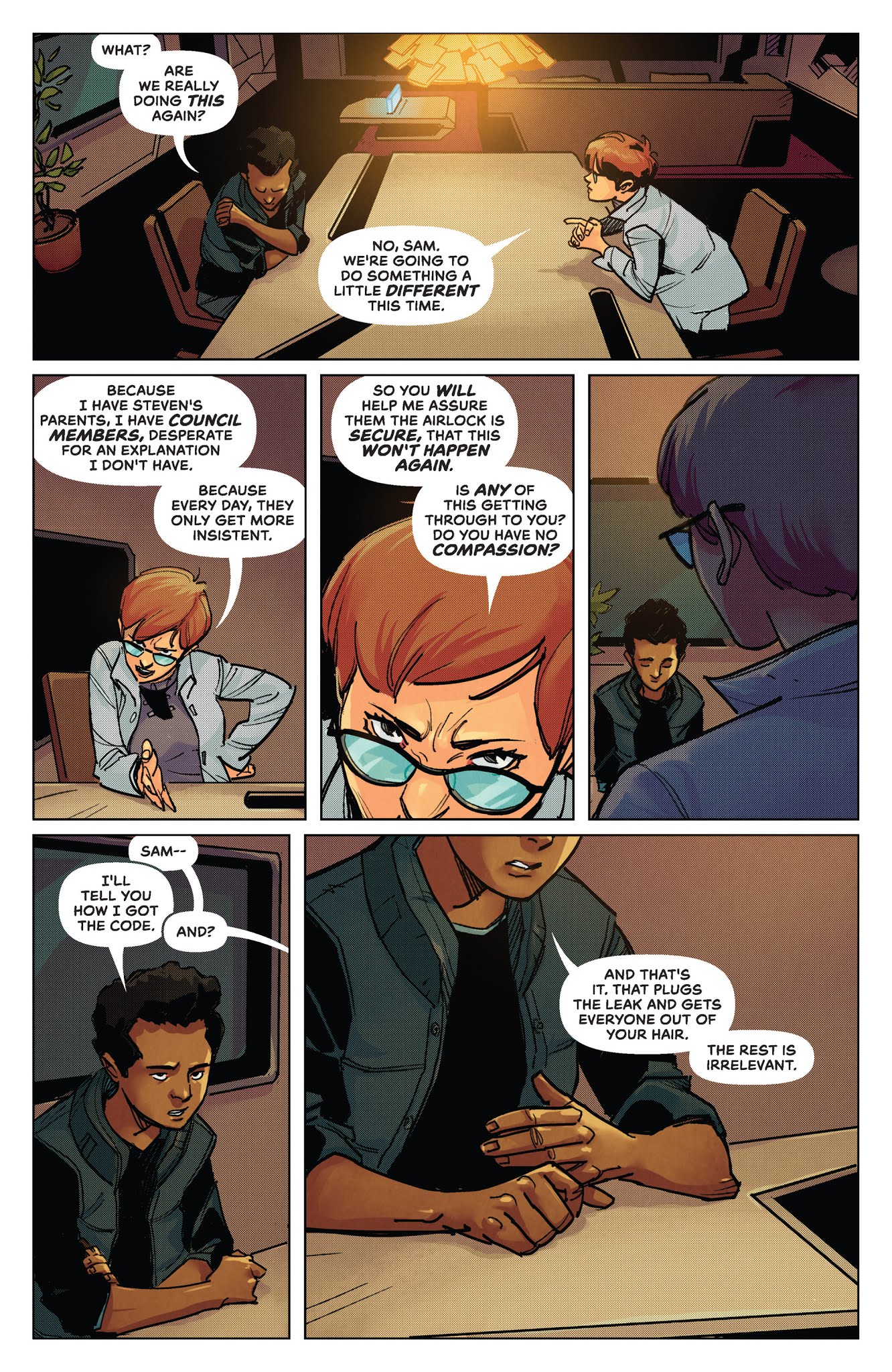 Read online Outpost Zero comic -  Issue #3 - 3