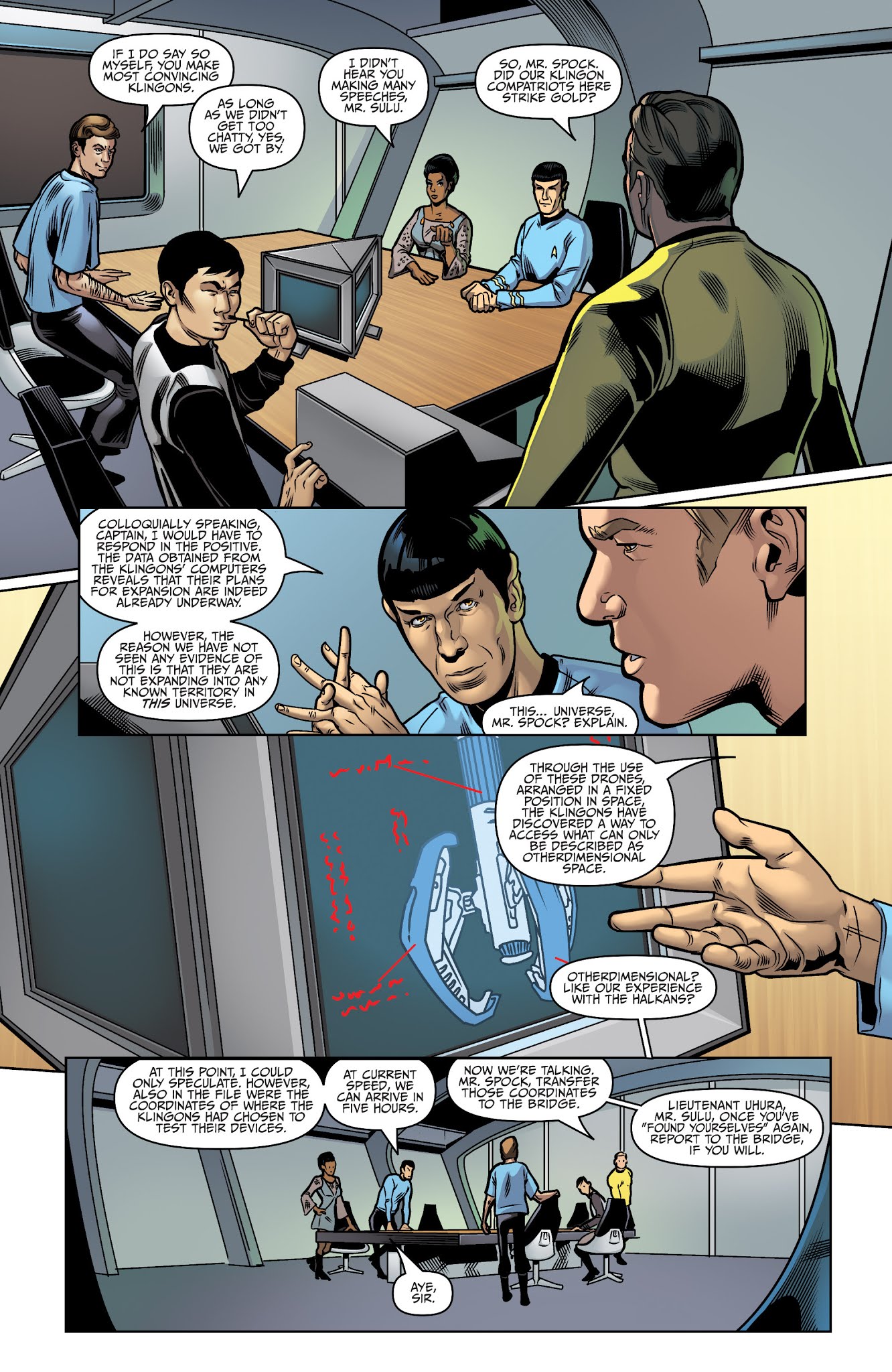 Read online Star Trek/Planet of the Apes: The Primate Directive comic -  Issue #1 - 12