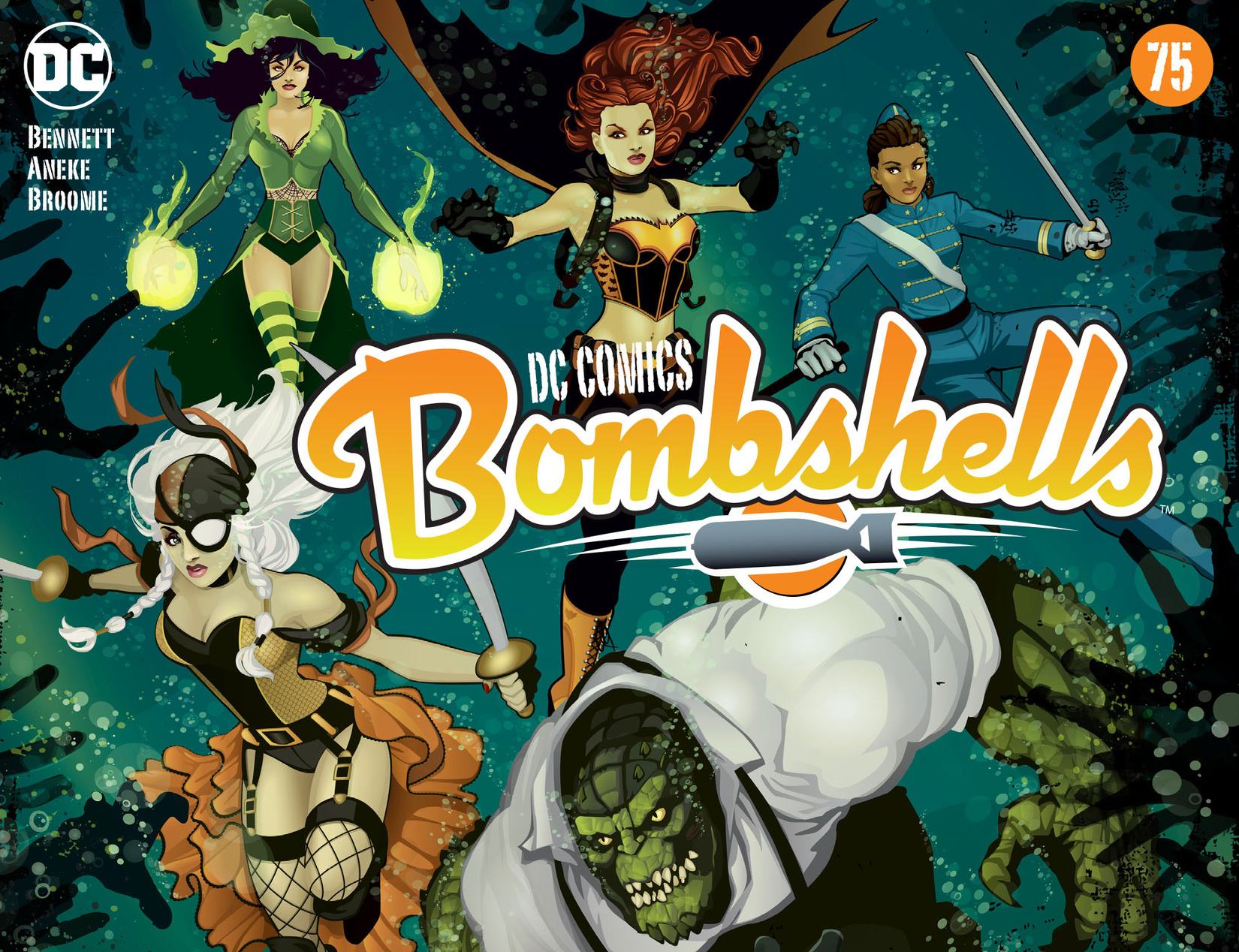 Read online DC Comics: Bombshells comic -  Issue #75 - 1