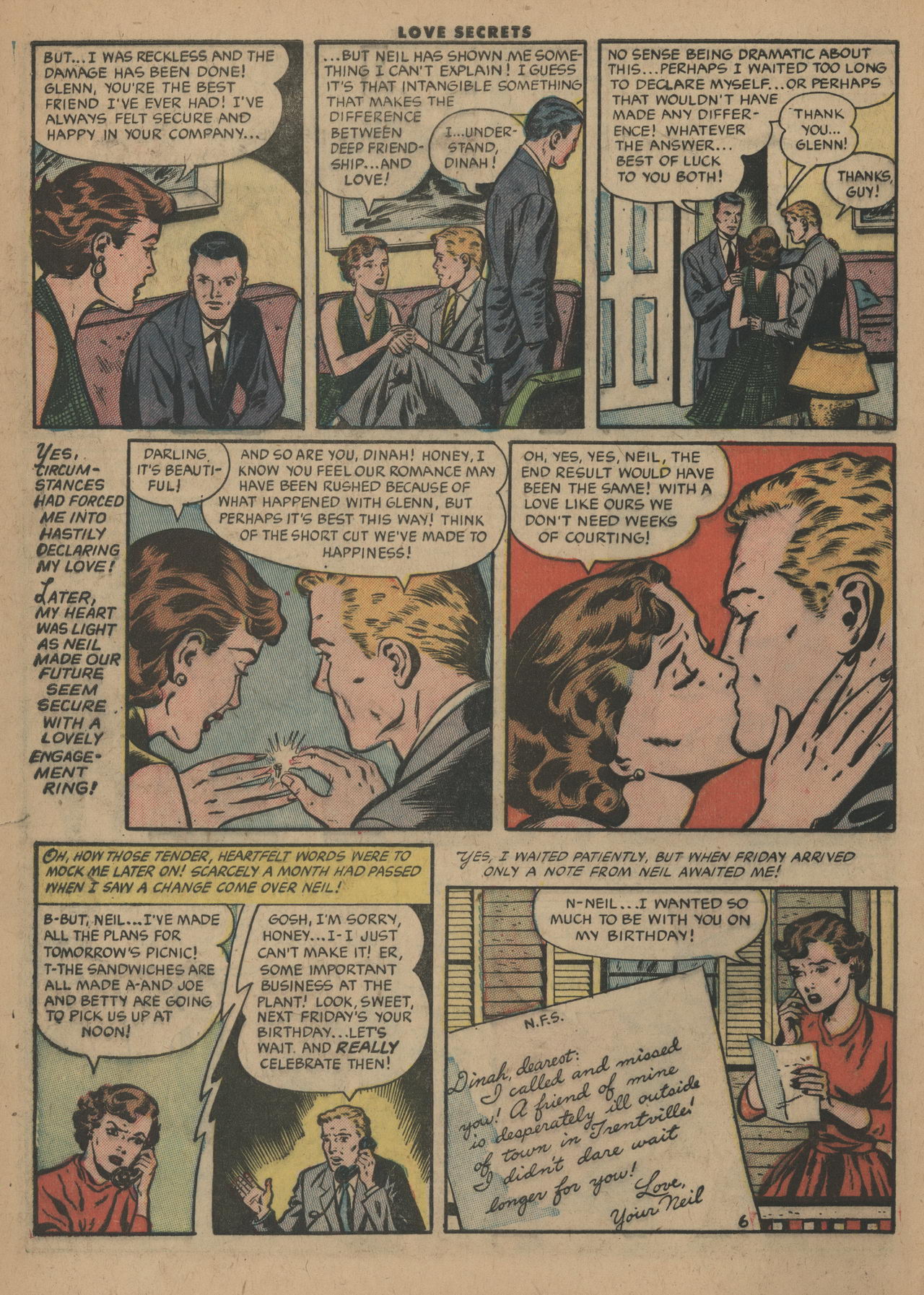 Read online Love Secrets (1953) comic -  Issue #40 - 8