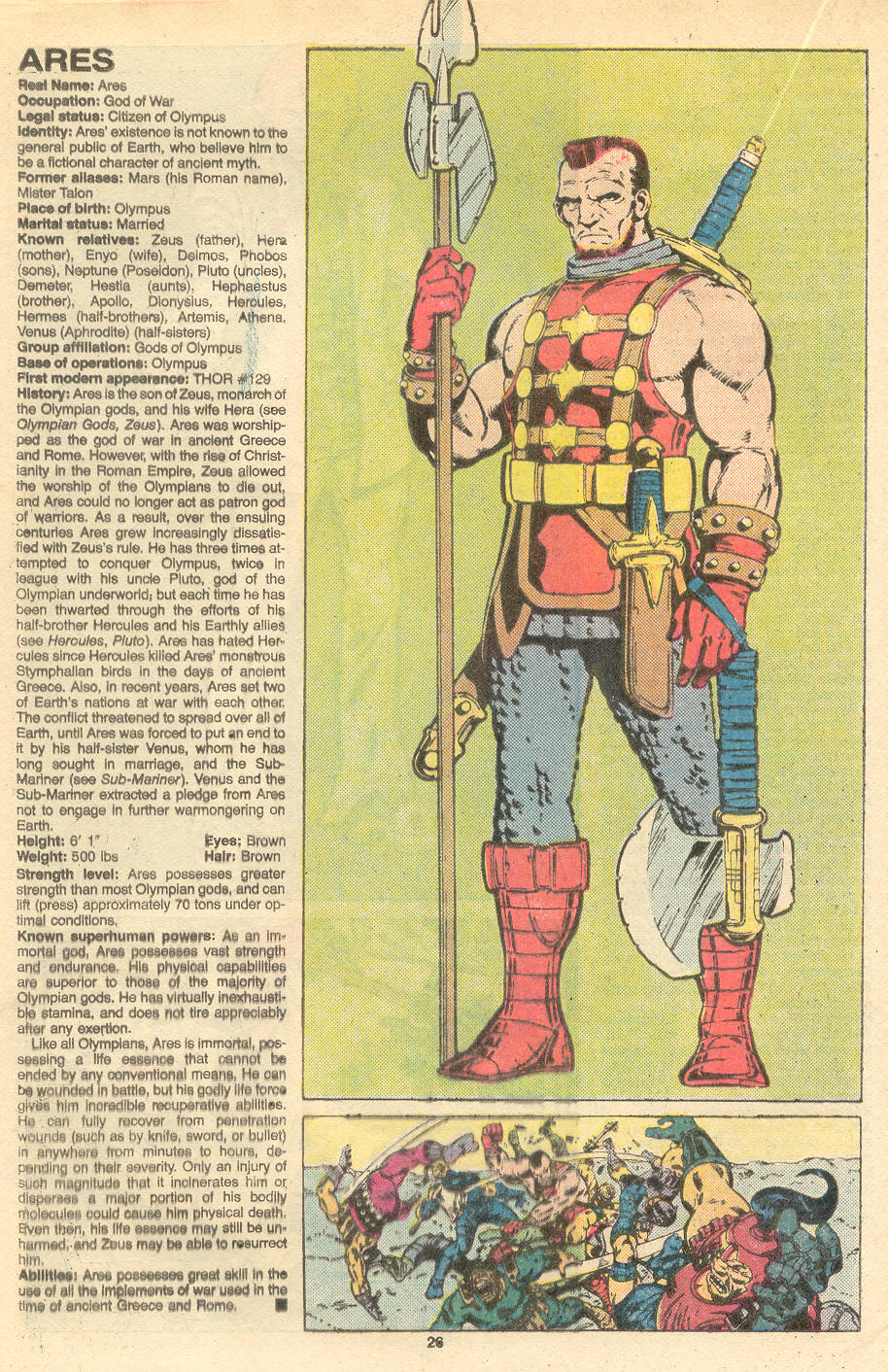 Read online The Official Handbook of the Marvel Universe Deluxe Edition comic -  Issue #1 - 28