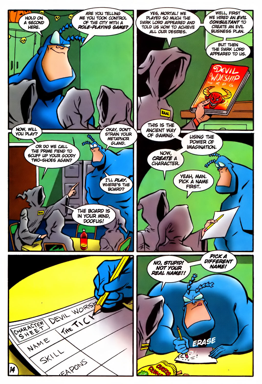 Read online The Tick: Days of Drama comic -  Issue #4 - 16