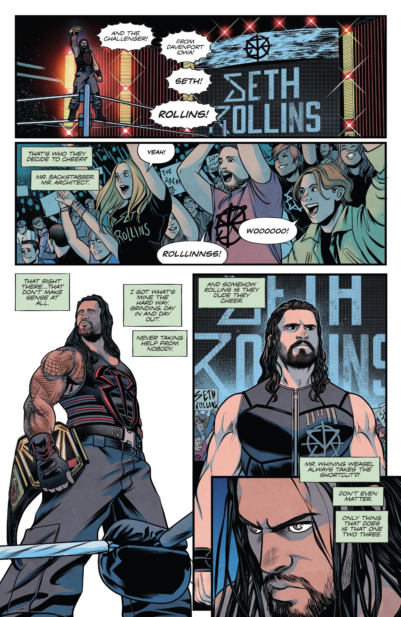 Read online WWE comic -  Issue #9 - 7