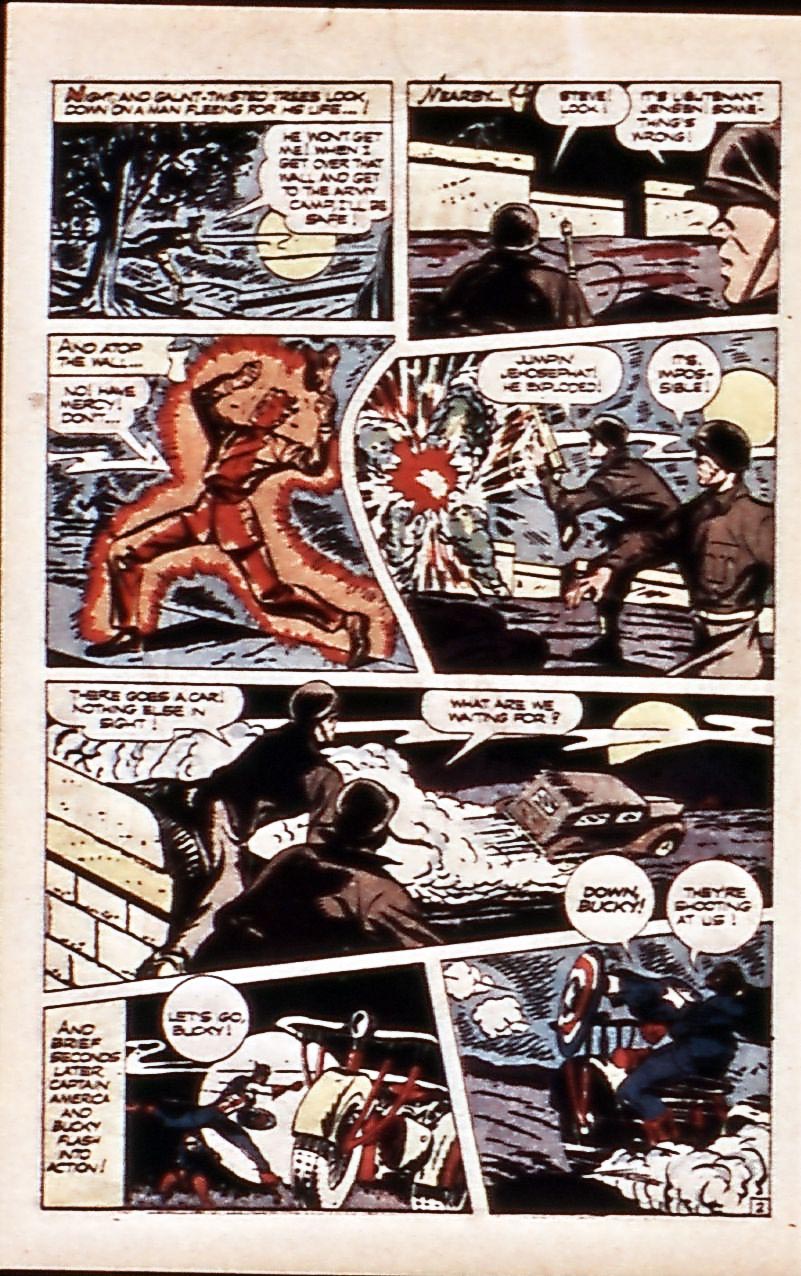 Read online Captain America Comics comic -  Issue #44 - 42