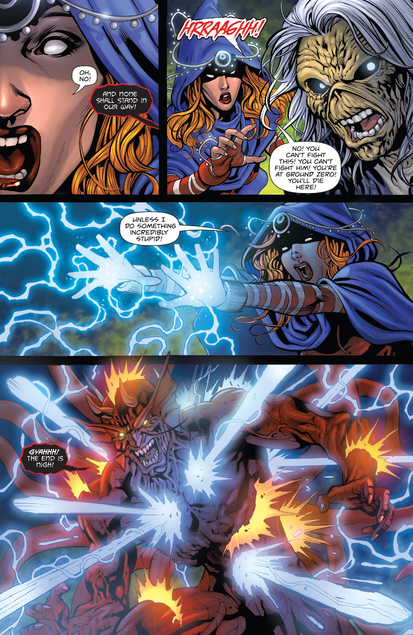 Read online Iron Maiden: Legacy of the Beast comic -  Issue #5 - 20