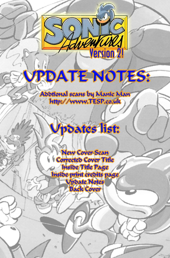 Read online Sonic Adventures: Dans Les Griffes De Robotnik comic -  Issue # Full - 68