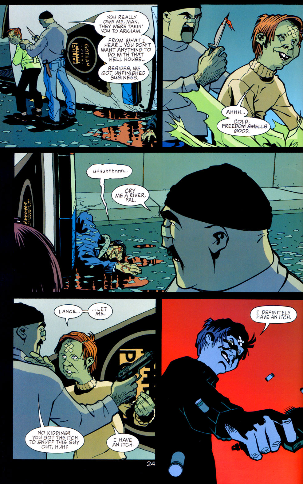 Read online Batman: Tenses comic -  Issue #2 - 28