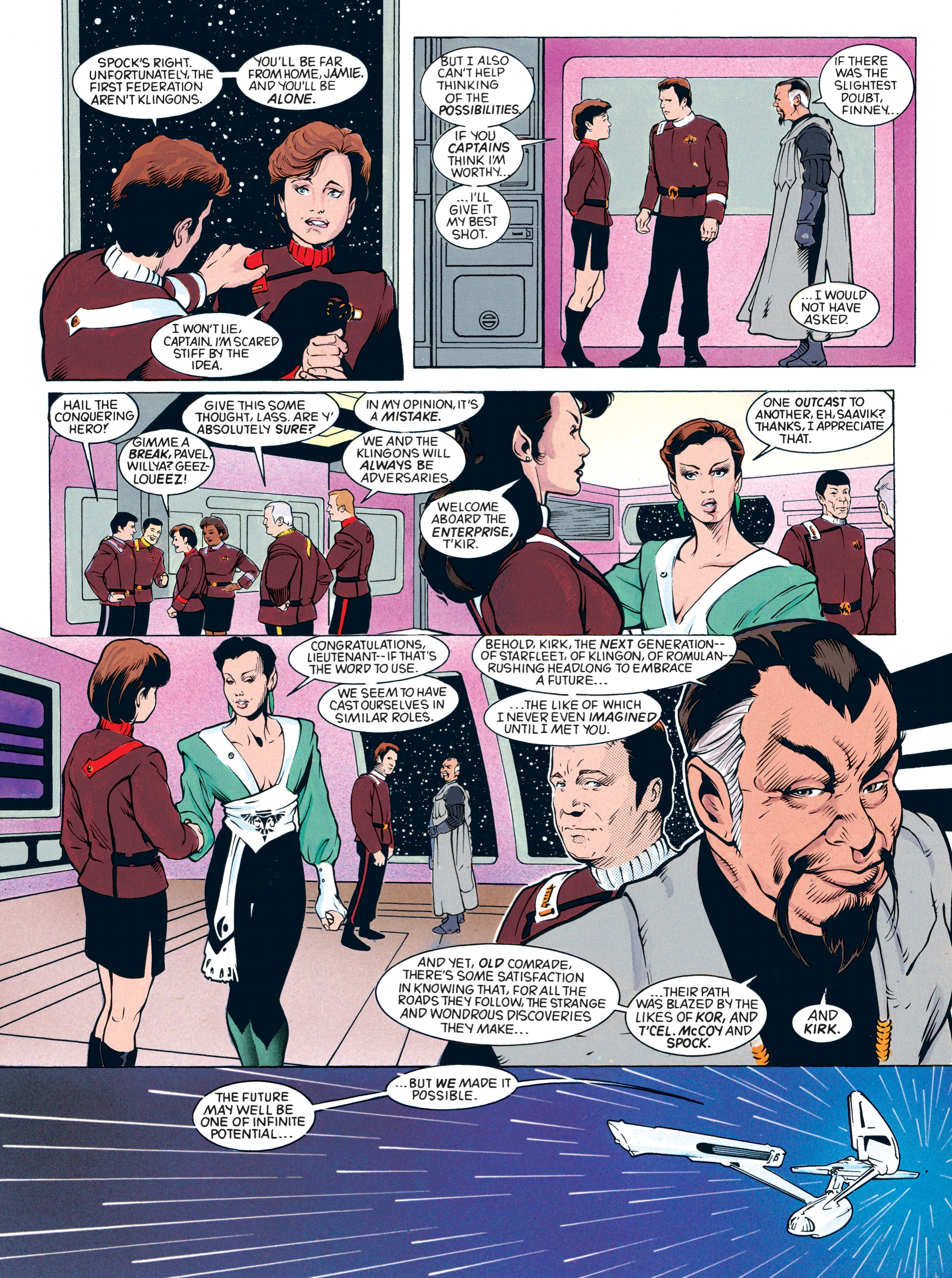 Read online Star Trek: Debt of Honor Facsimile Edition comic -  Issue # TPB - 91