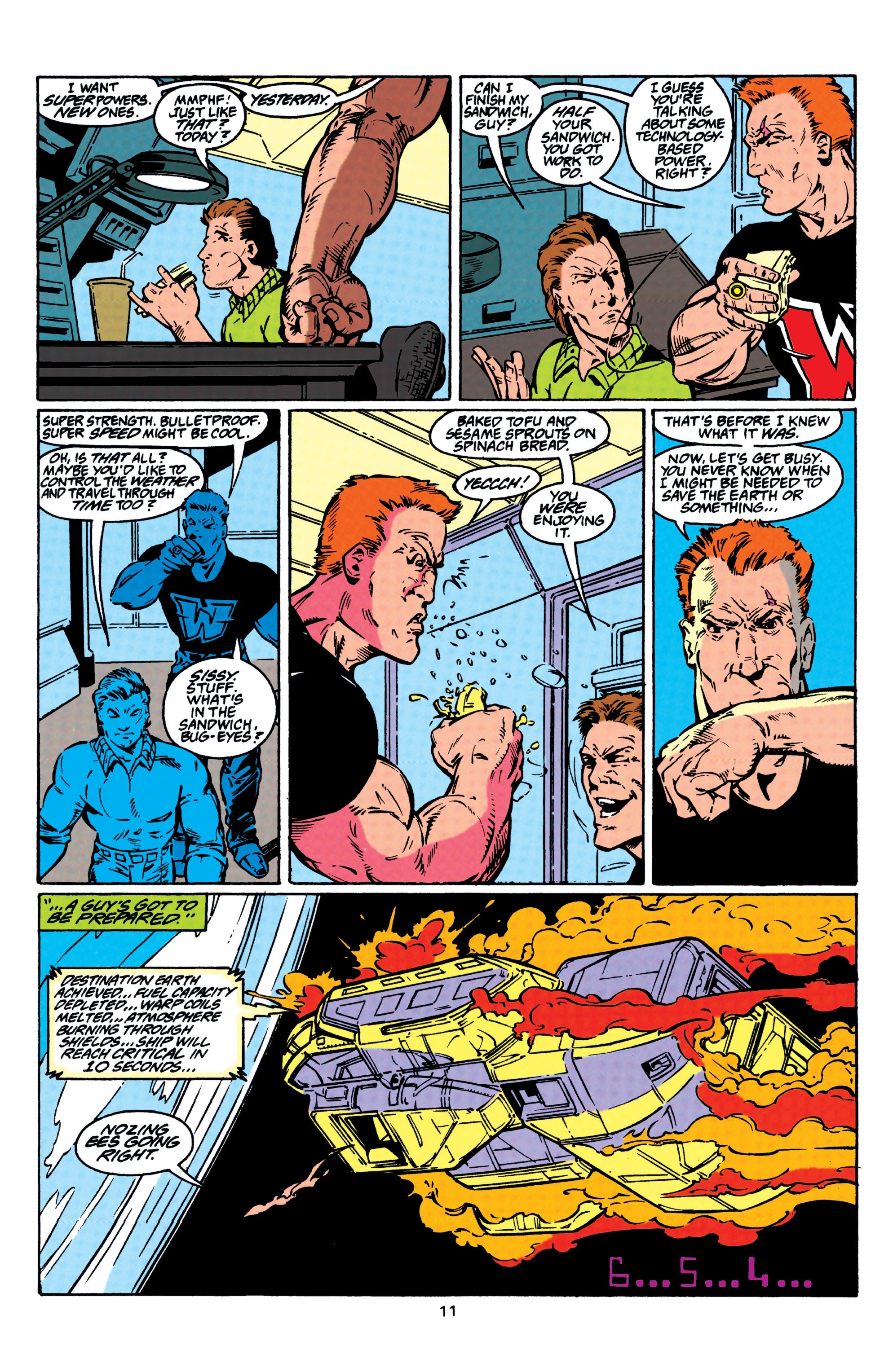 Read online Guy Gardner: Warrior comic -  Issue #18 - 11