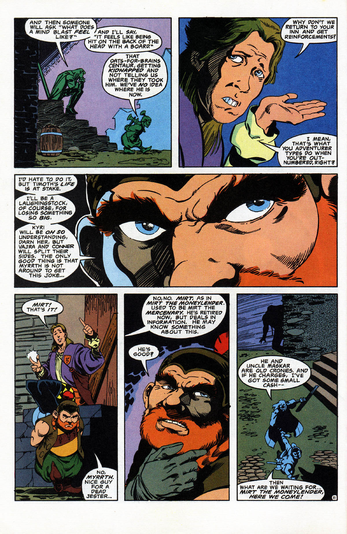 Read online Advanced Dungeons & Dragons comic -  Issue #10 - 13