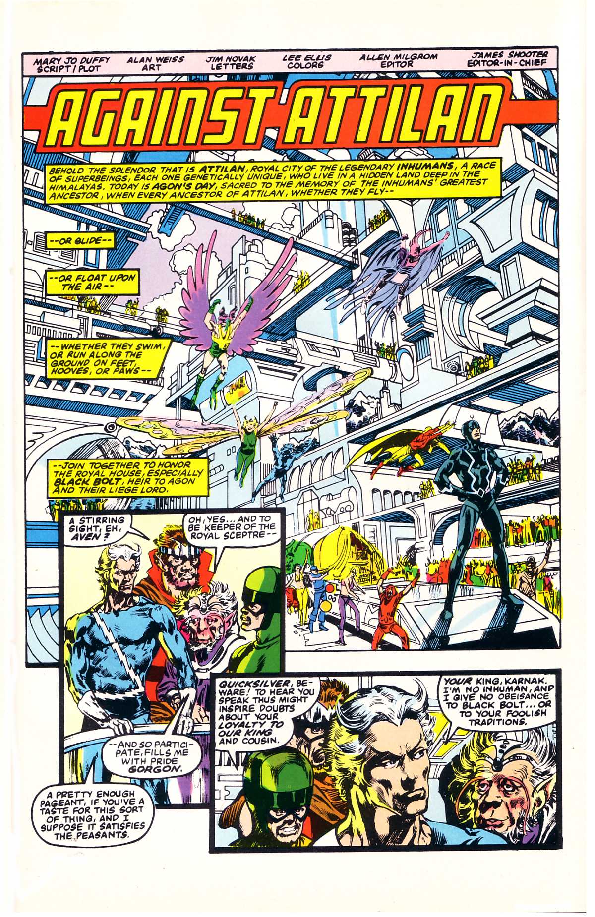 Read online Marvel Fanfare (1982) comic -  Issue #14 - 25