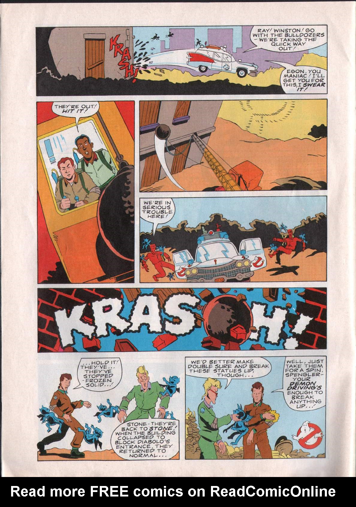 Read online The Real Ghostbusters comic -  Issue #185 - 20