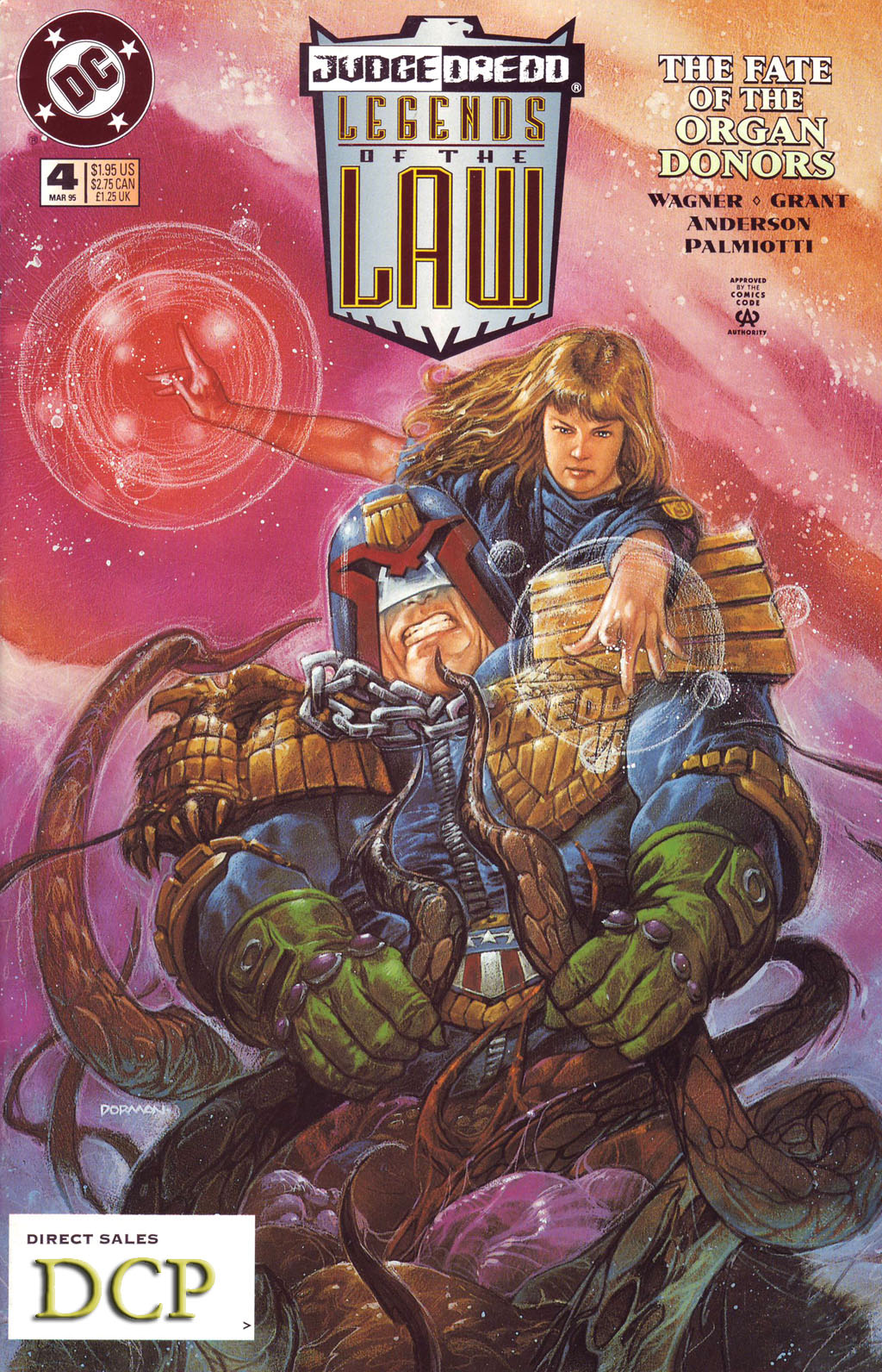 Read online Judge Dredd: Legends of the Law comic -  Issue #4 - 1