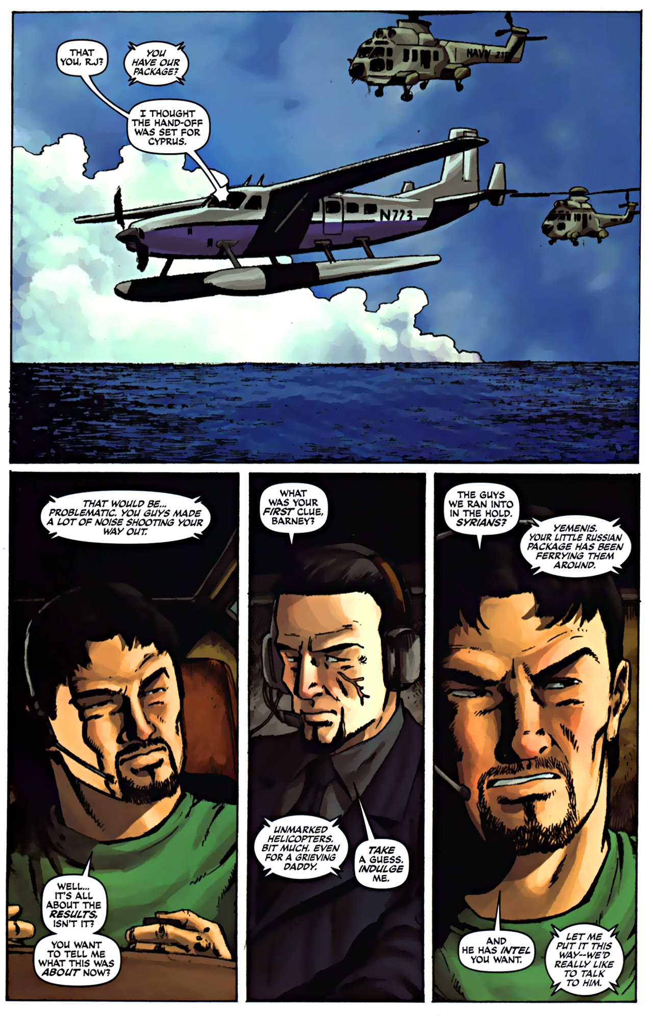 Read online The Expendables comic -  Issue #4 - 22