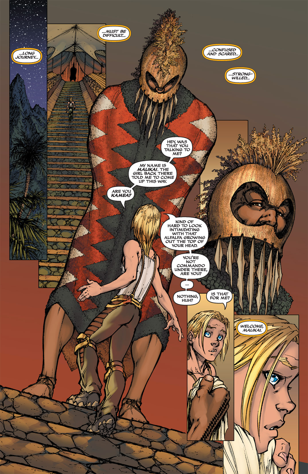 Read online Michael Turner's Soulfire (2003) comic -  Issue #5 - 3