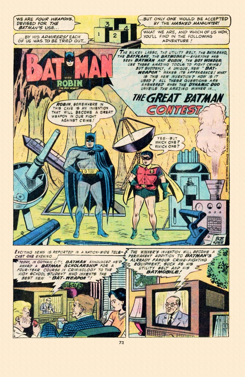 Read online Batman (1940) comic -  Issue #261 - 73