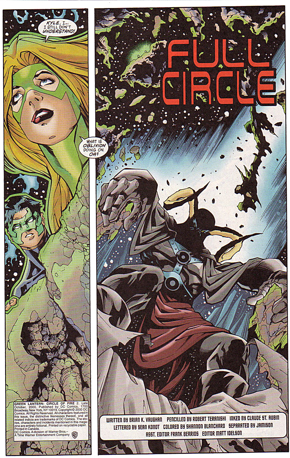 Read online Green Lantern: Circle of Fire comic -  Issue #7 - 2
