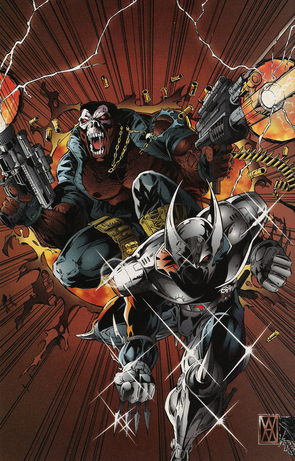 Read online ShadowHawk Gallery comic -  Issue # Full - 27
