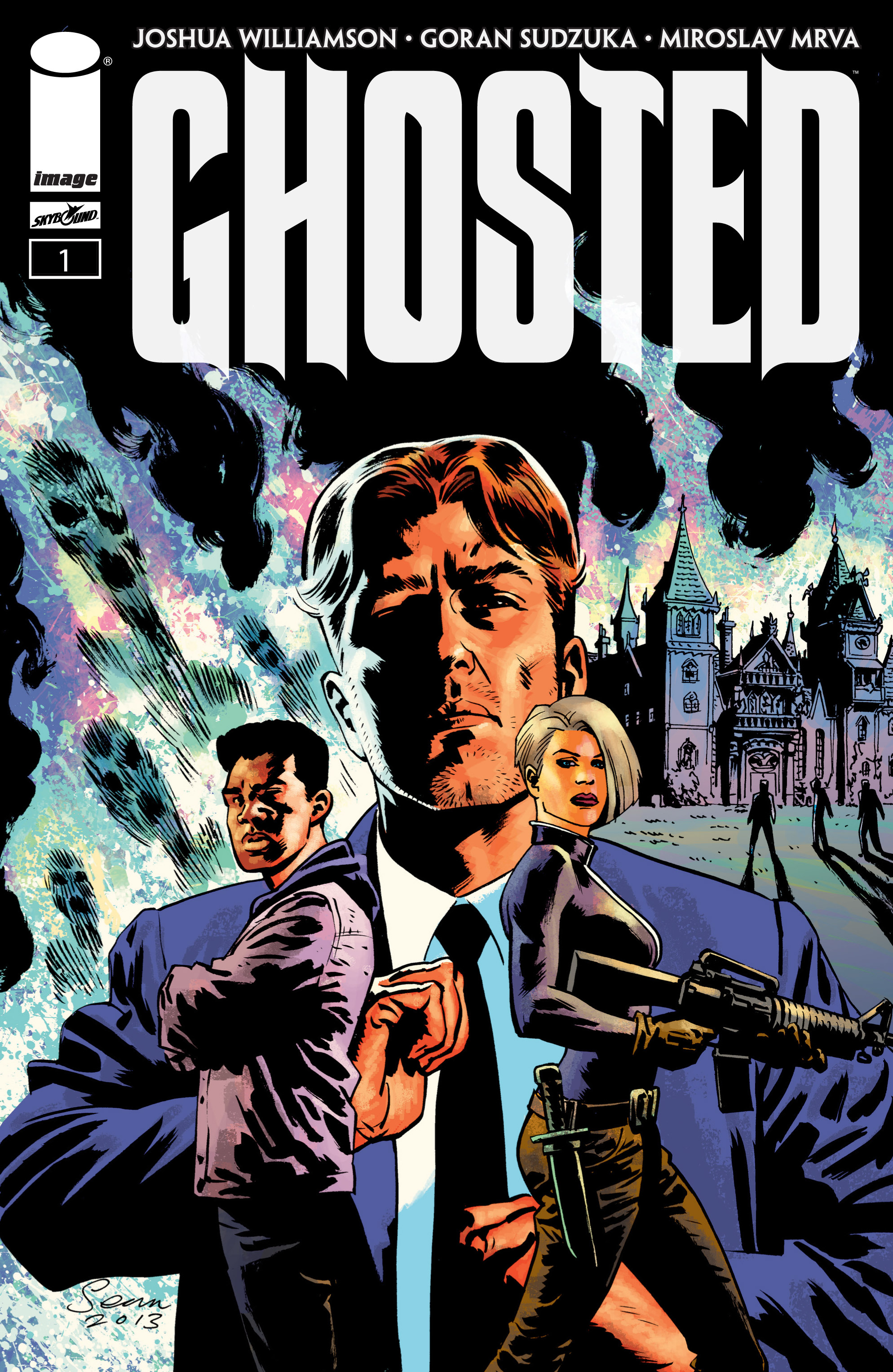 Read online Ghosted comic -  Issue #1 - 1