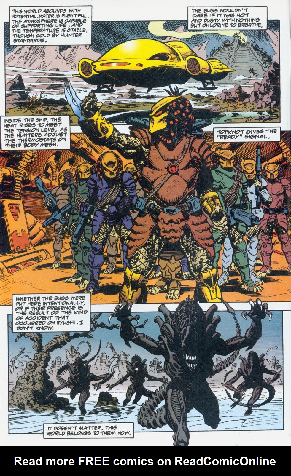 Read online Aliens vs. Predator: War comic -  Issue #0 - 5