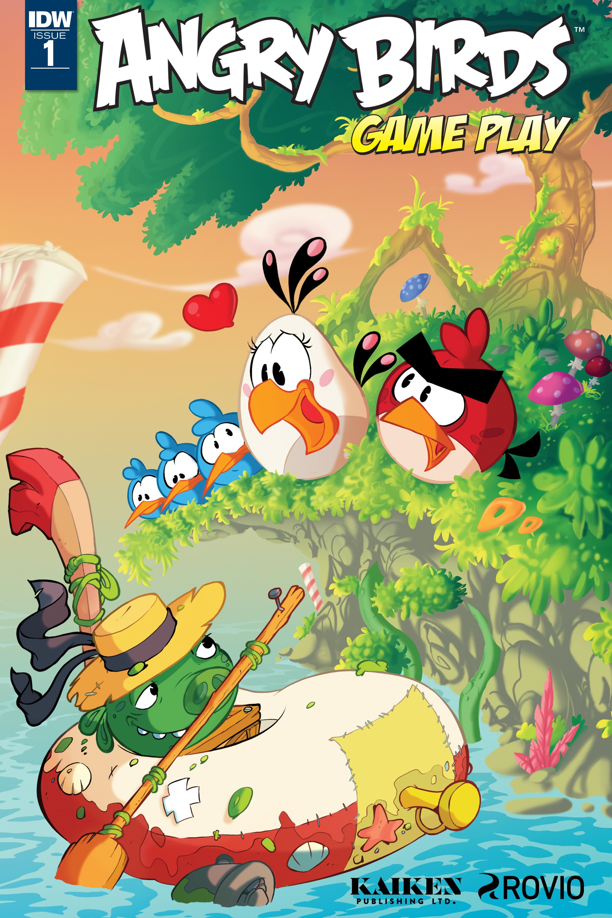 Read online Angry Birds Comics: Game Play comic -  Issue #1 - 1