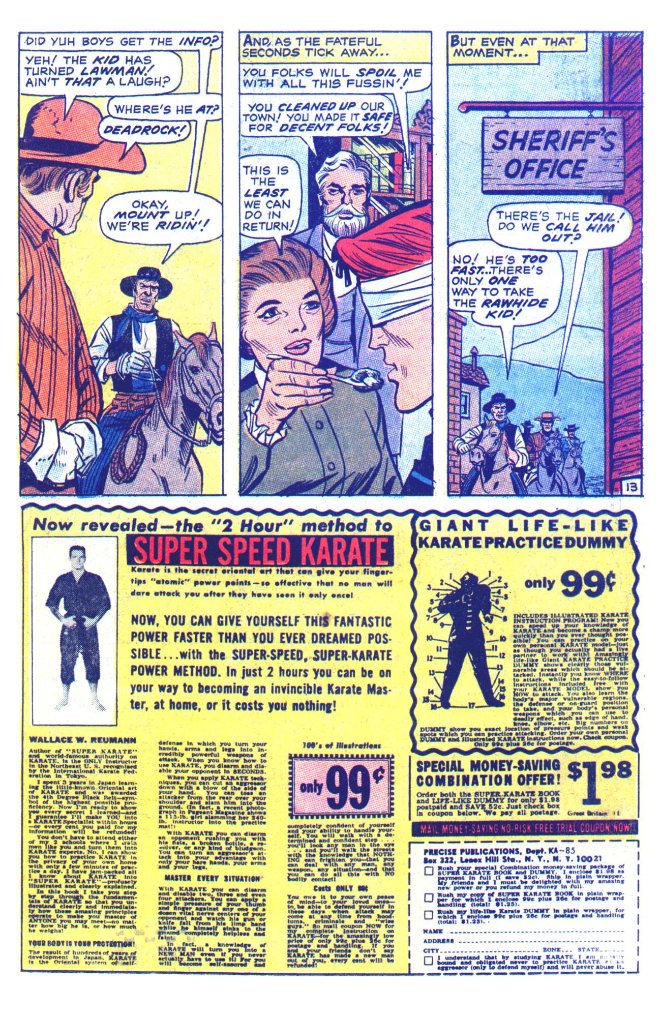 Read online The Rawhide Kid comic -  Issue #83 - 23