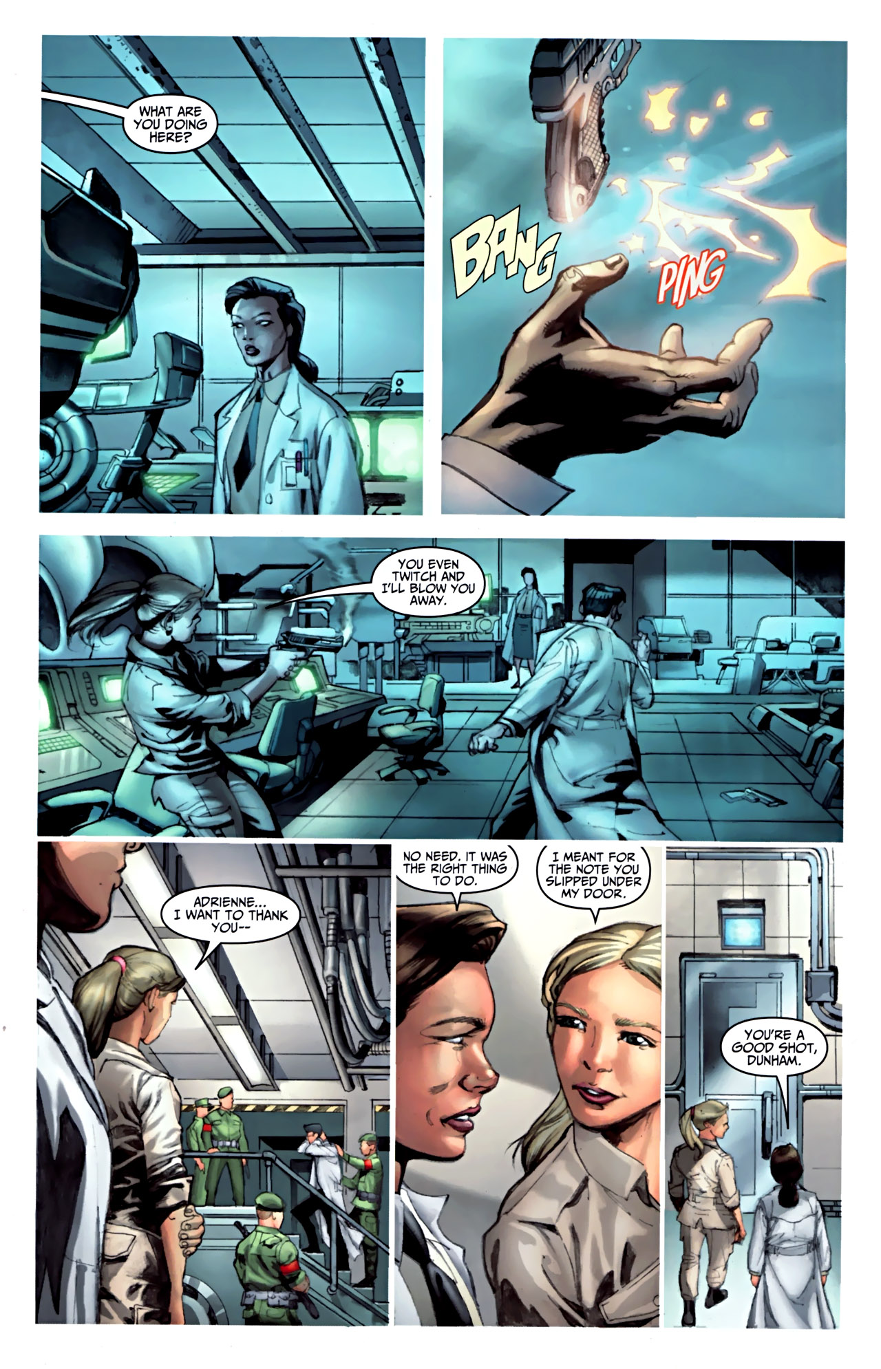 Read online Fringe: Tales from the Fringe comic -  Issue #6 - 12