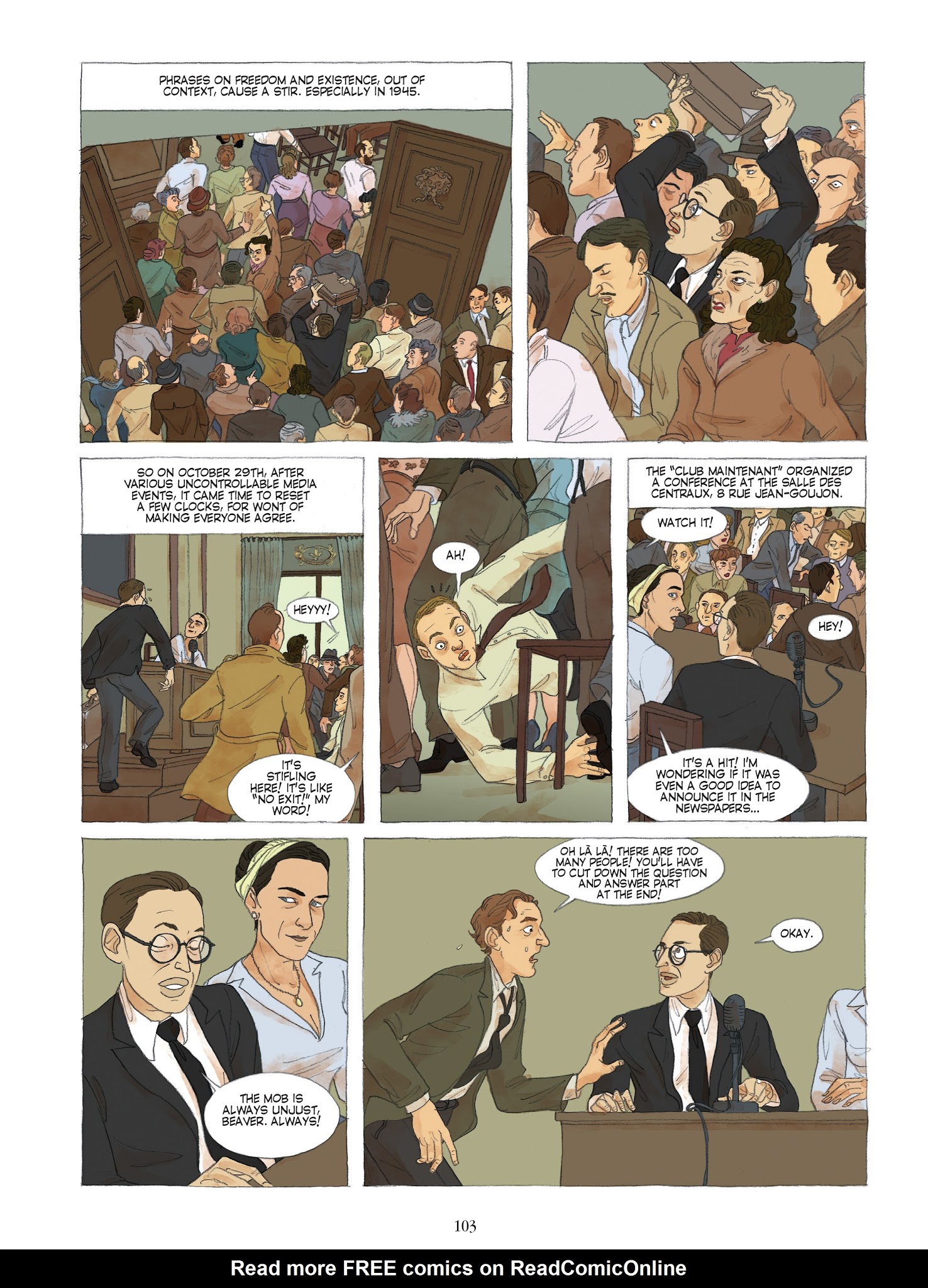 Read online Sartre comic -  Issue # TPB - 100