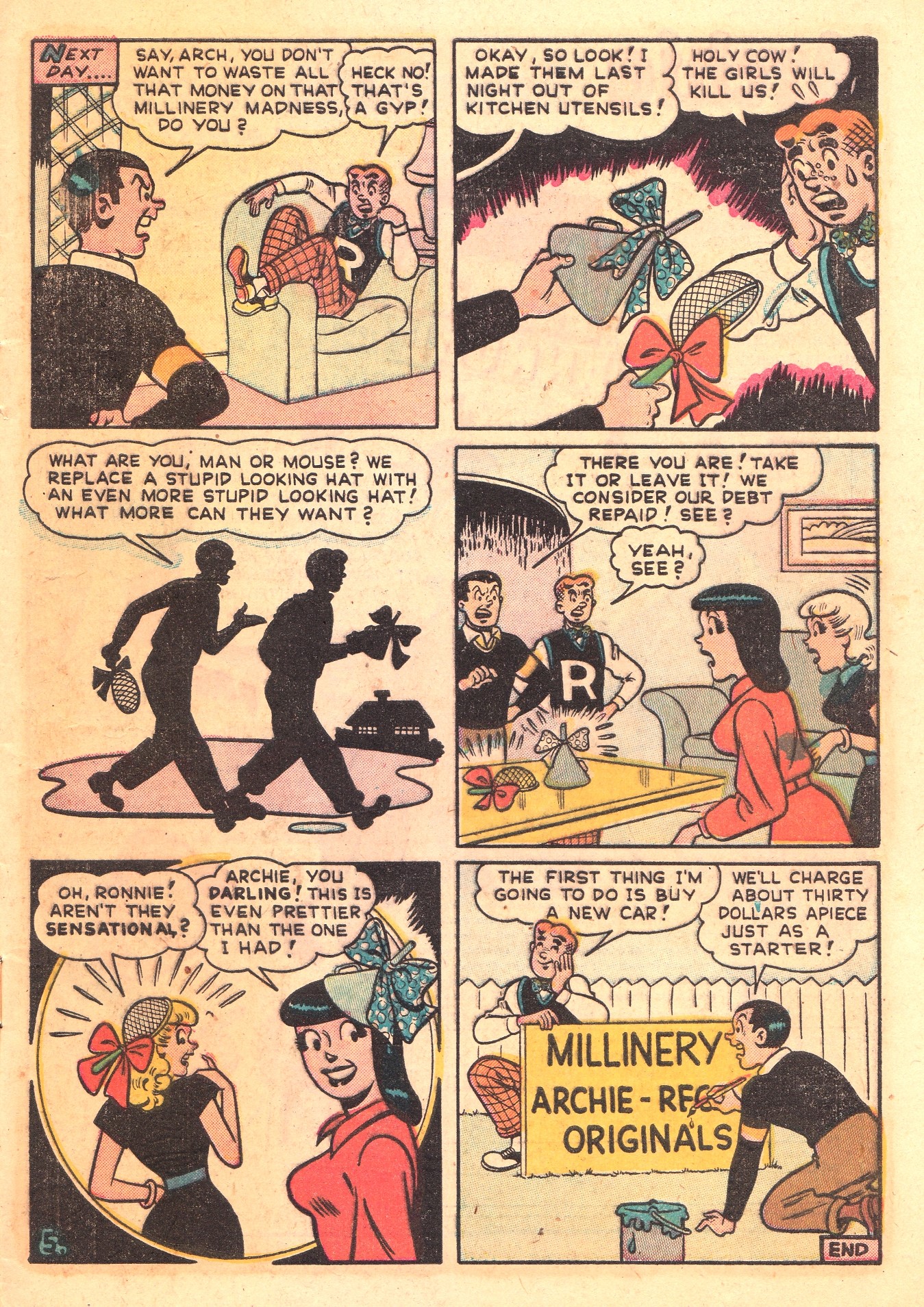 Read online Pep Comics comic -  Issue #93 - 7