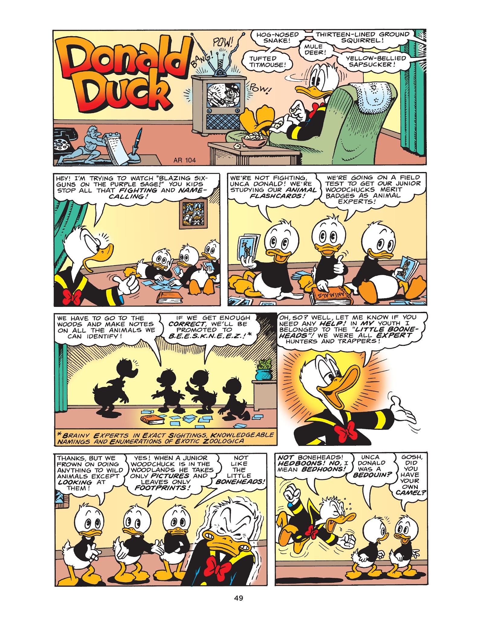 Read online Walt Disney Uncle Scrooge and Donald Duck: The Don Rosa Library comic -  Issue # TPB 1 (Part 1) - 50