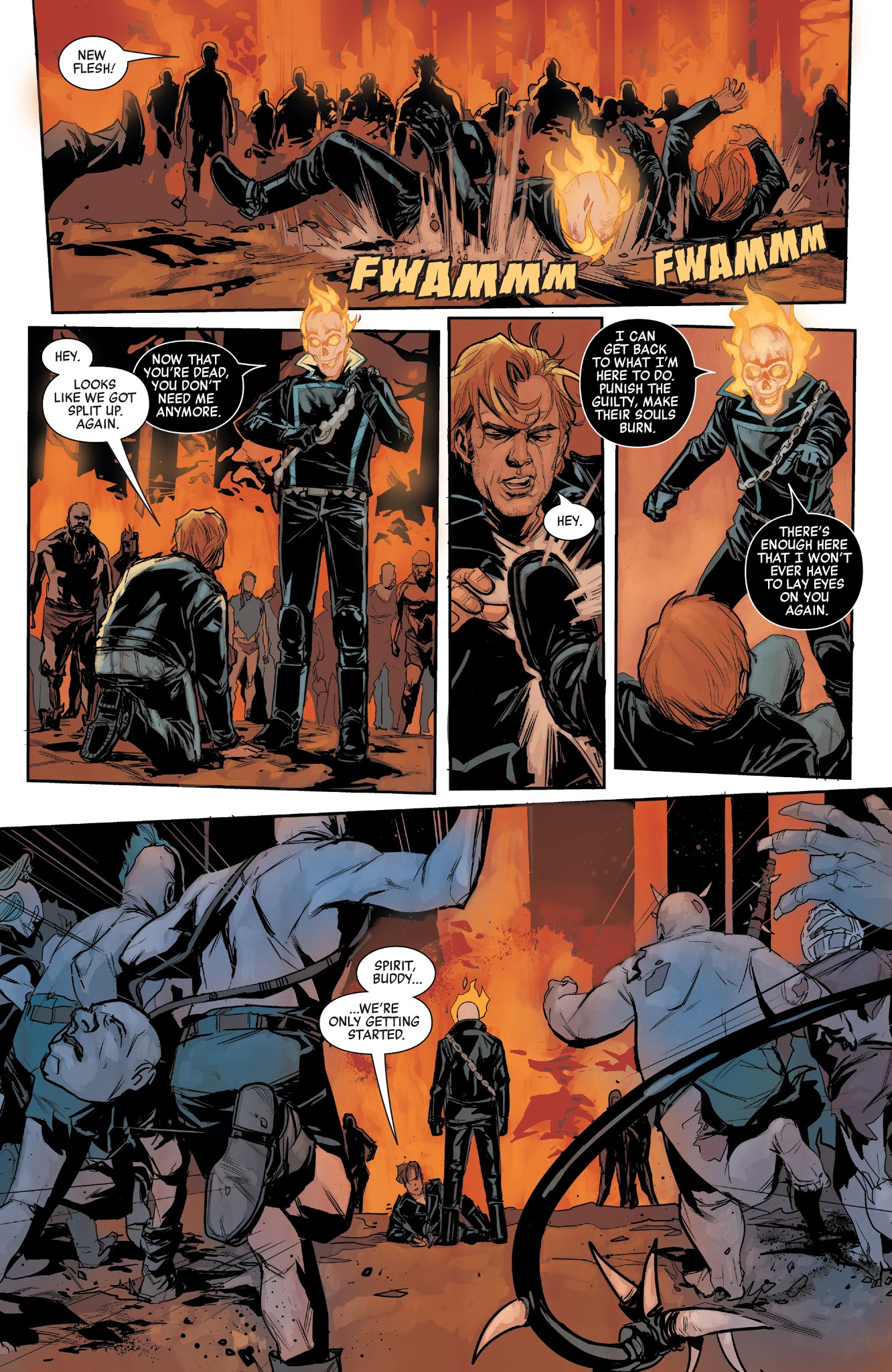 Read online Damnation: Johnny Blaze - Ghost Rider comic -  Issue # Full - 4