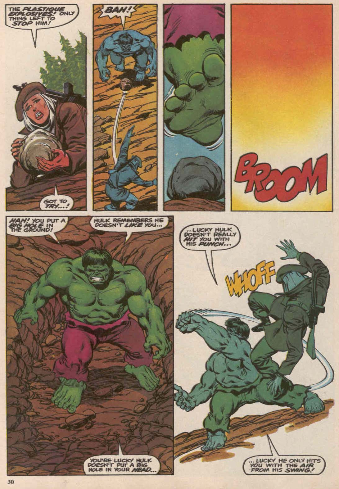Read online Hulk (1978) comic -  Issue #13 - 30