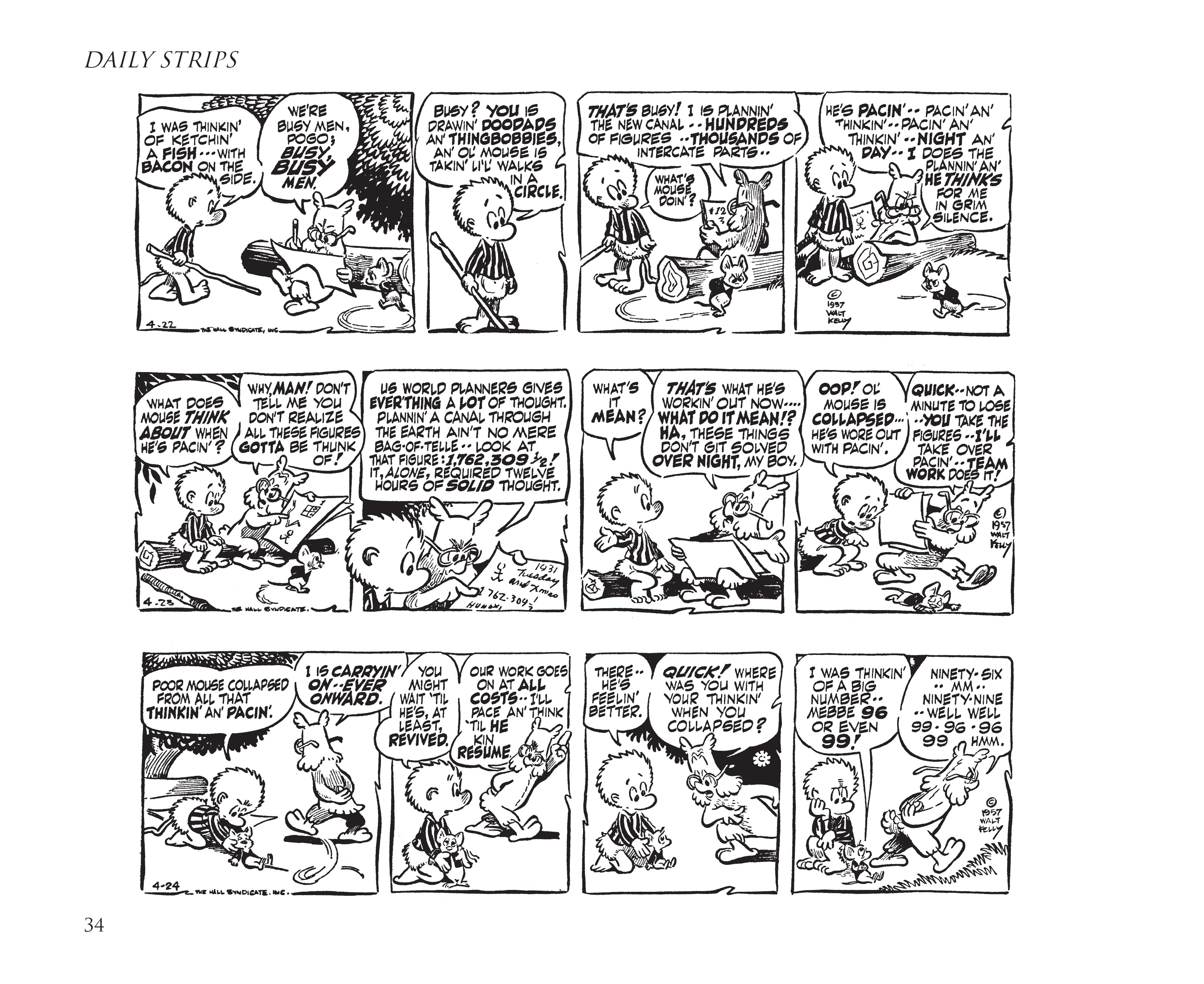 Read online Pogo by Walt Kelly: The Complete Syndicated Comic Strips comic -  Issue # TPB 5 (Part 1) - 43