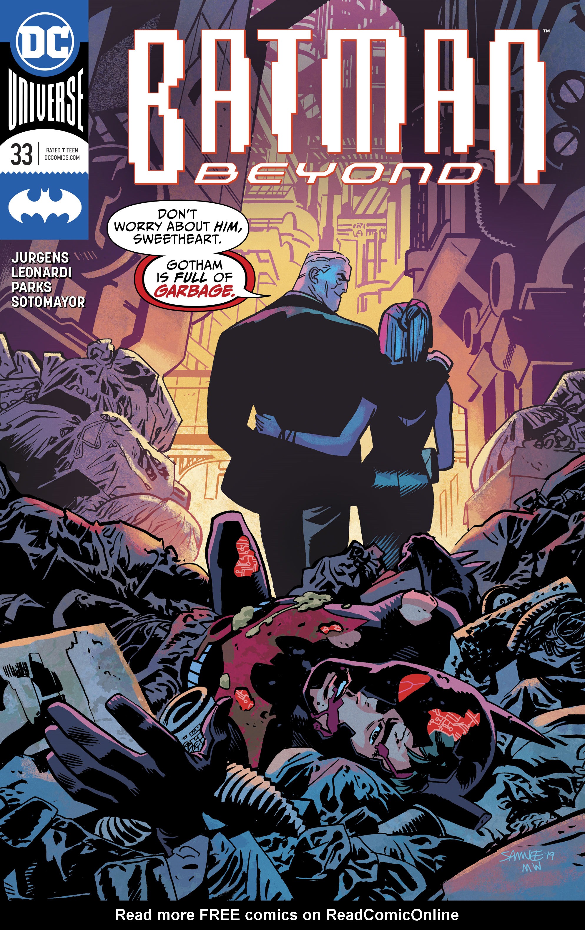Read online Batman Beyond (2016) comic -  Issue #33 - 1