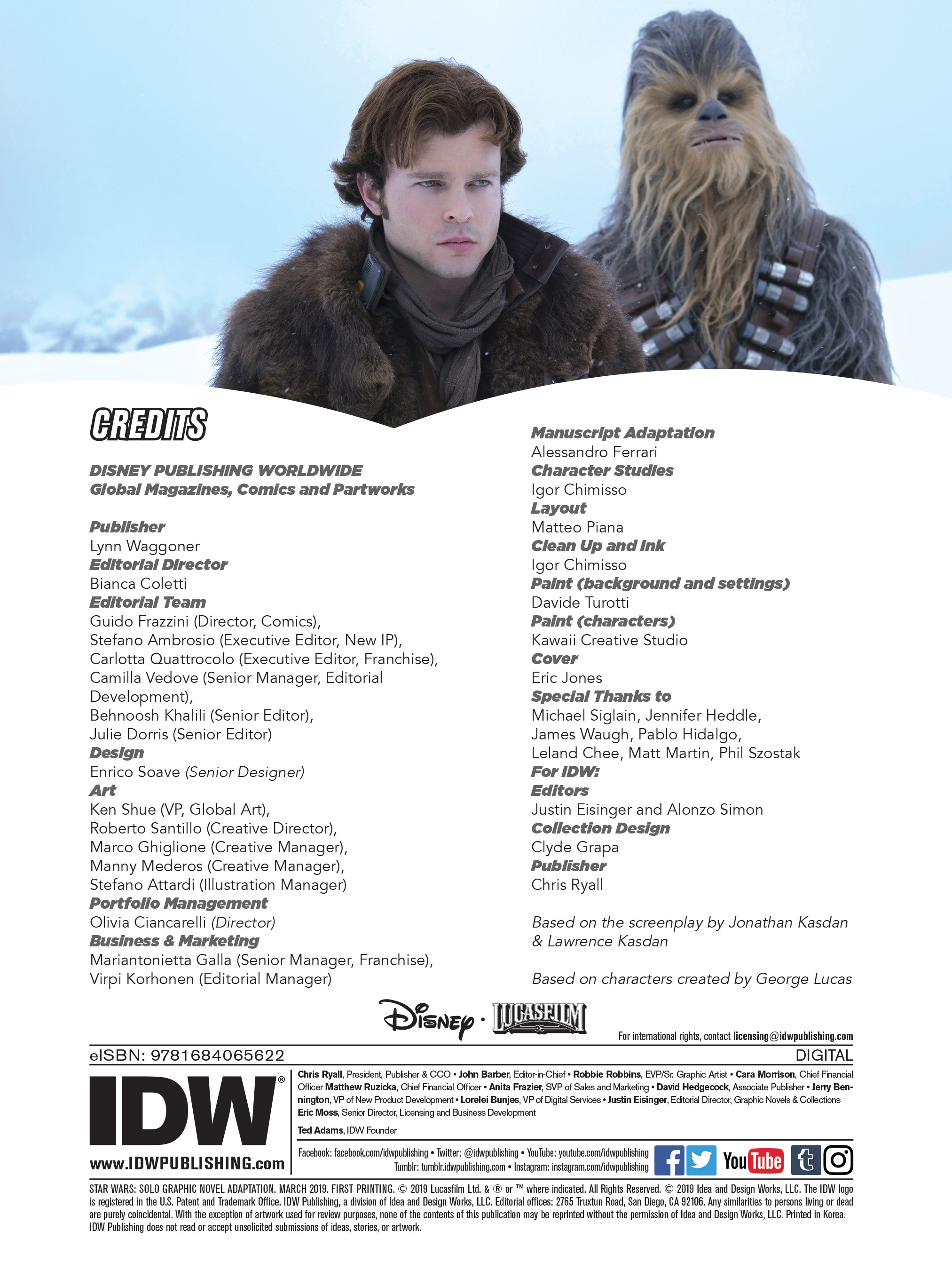 Read online Star Wars: Solo Graphic Novel Adaptation comic -  Issue # TPB - 71