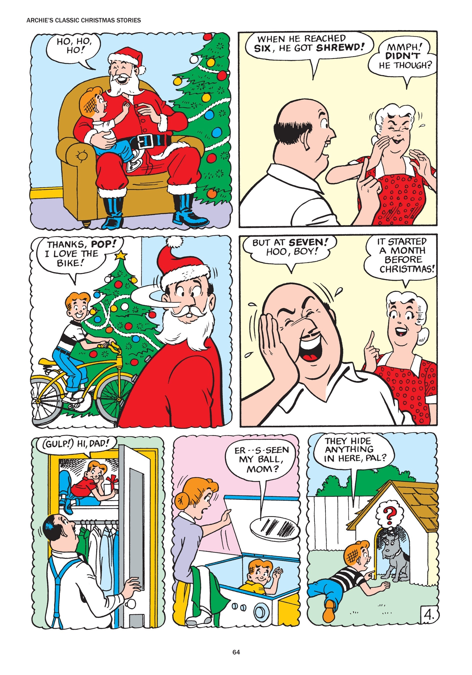 Read online Archie's Classic Christmas Stories comic -  Issue # TPB - 65