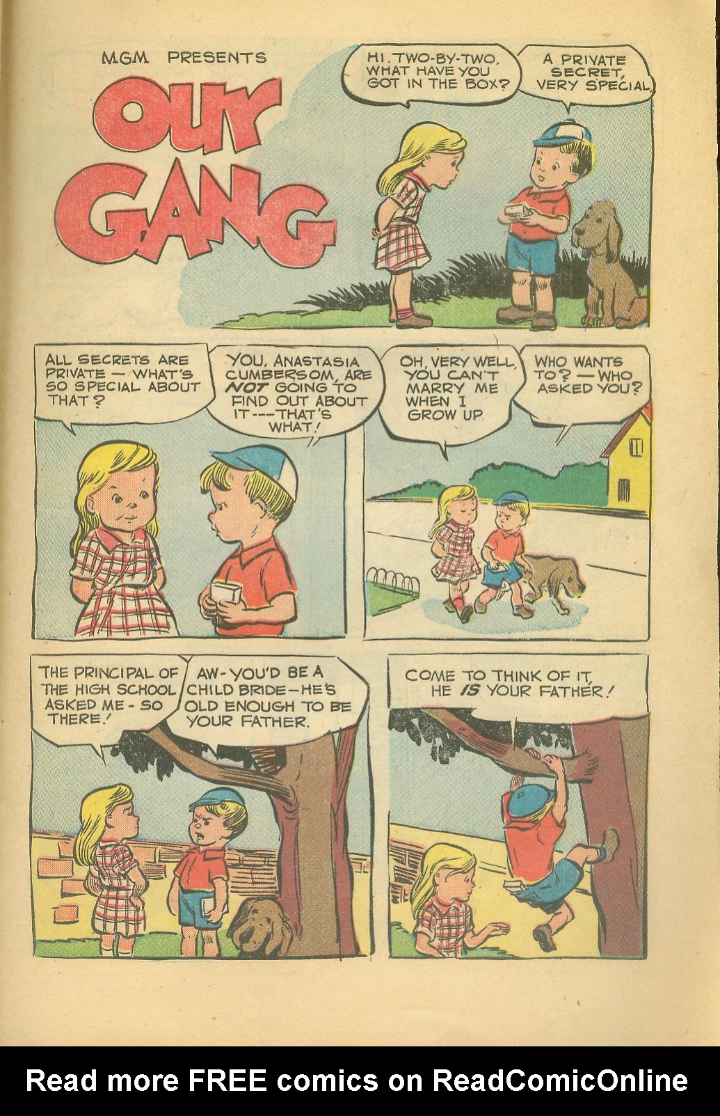 Read online Our Gang with Tom & Jerry comic -  Issue #56 - 43