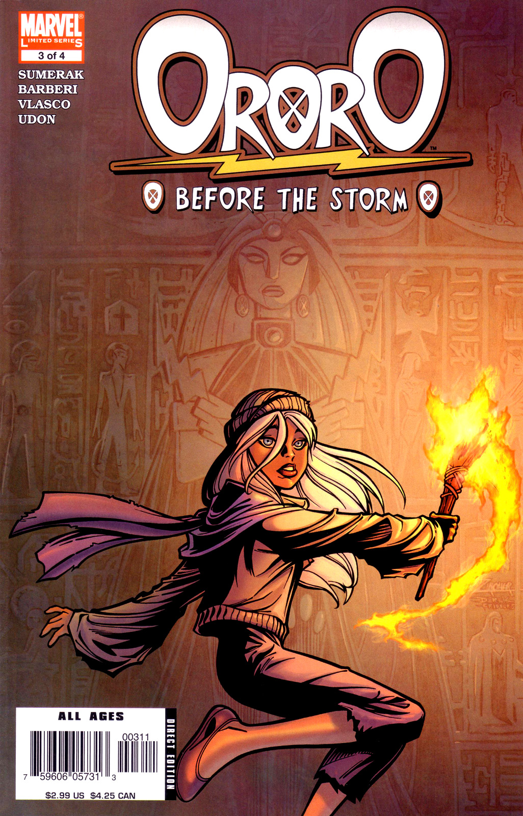 Read online Ororo: Before the Storm comic -  Issue #3 - 1