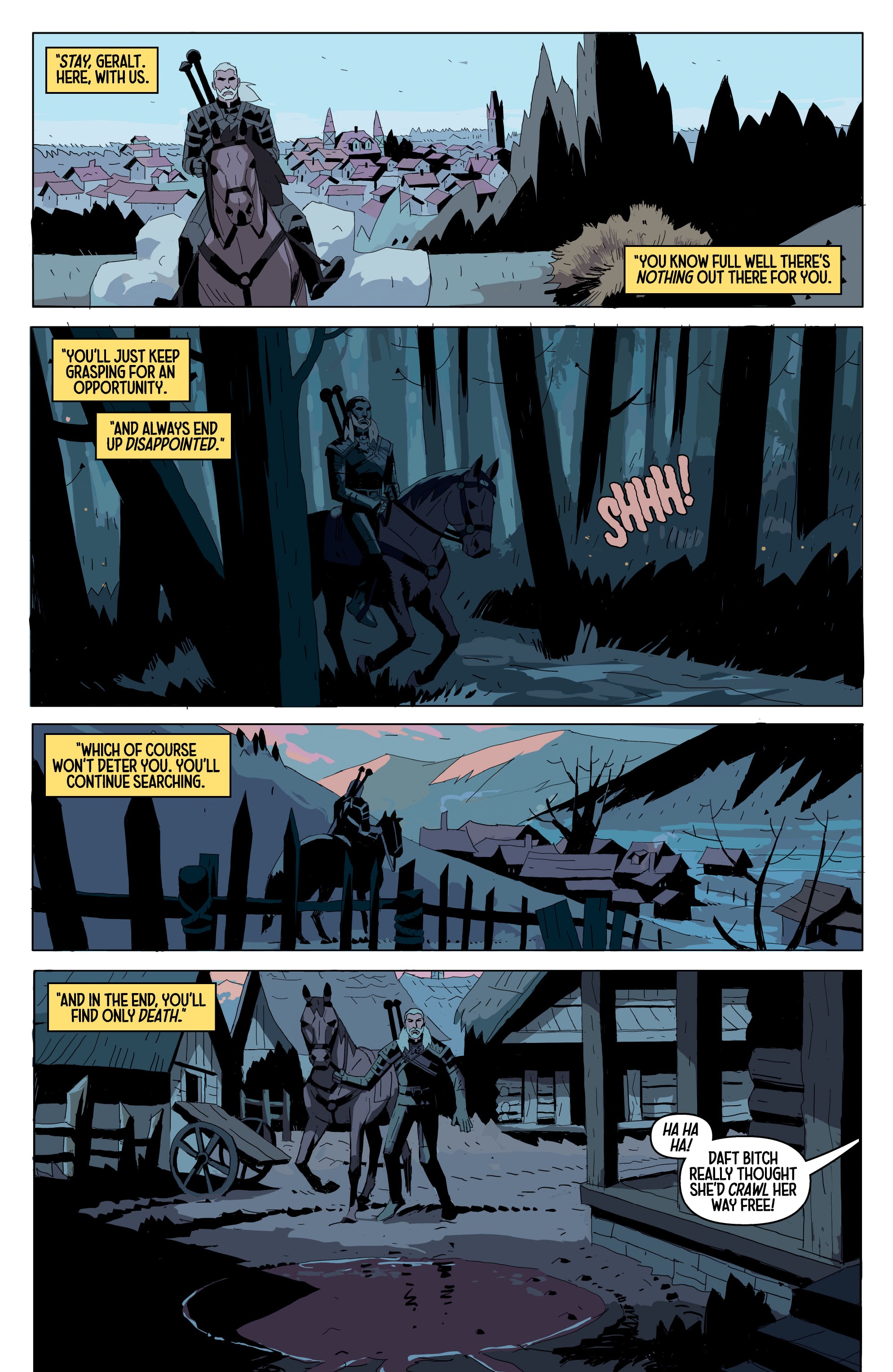 Read online The Witcher: Fading Memories comic -  Issue #4 - 13