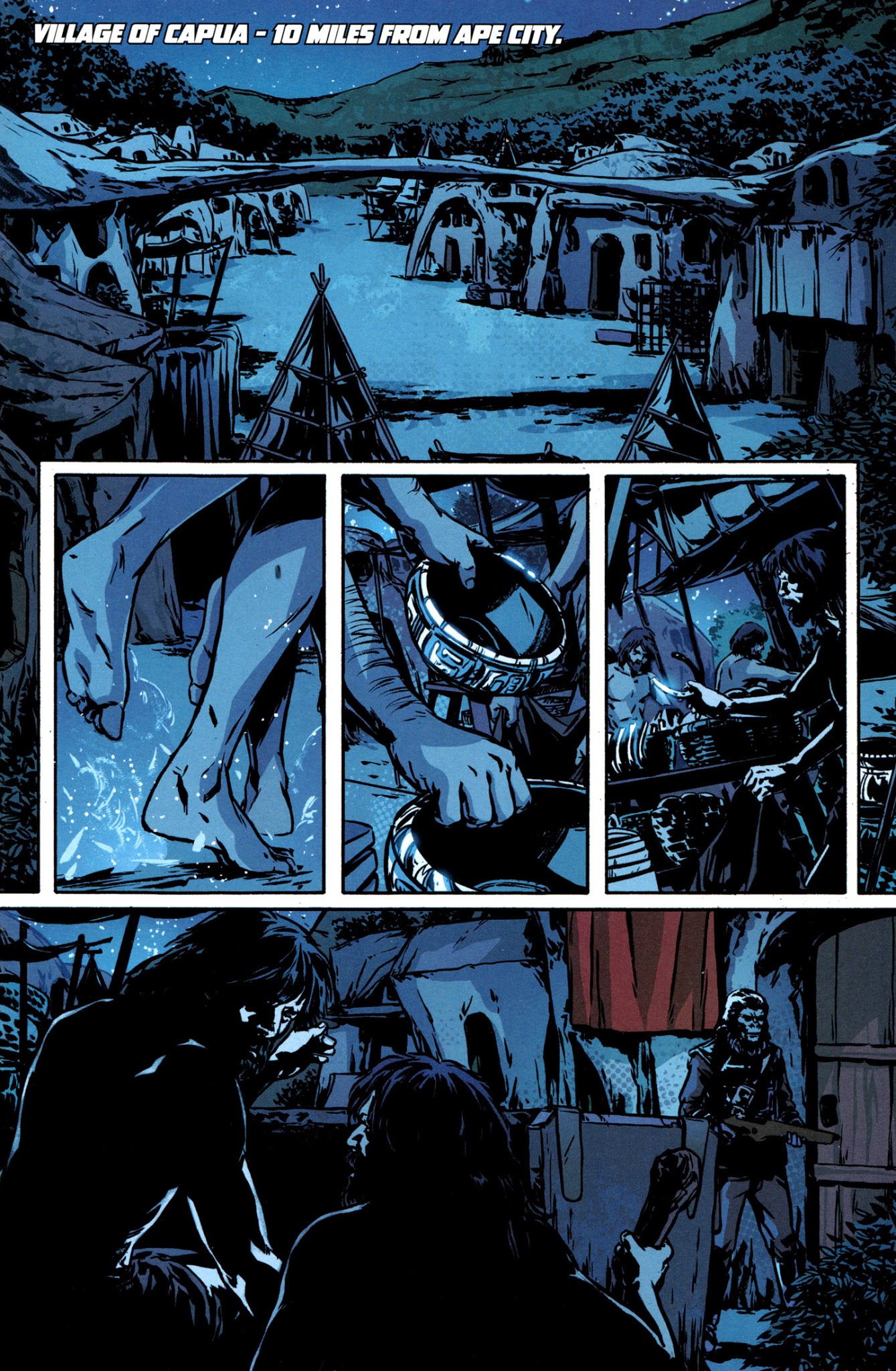 Read online Exile on the Planet of the Apes comic -  Issue #1 - 3