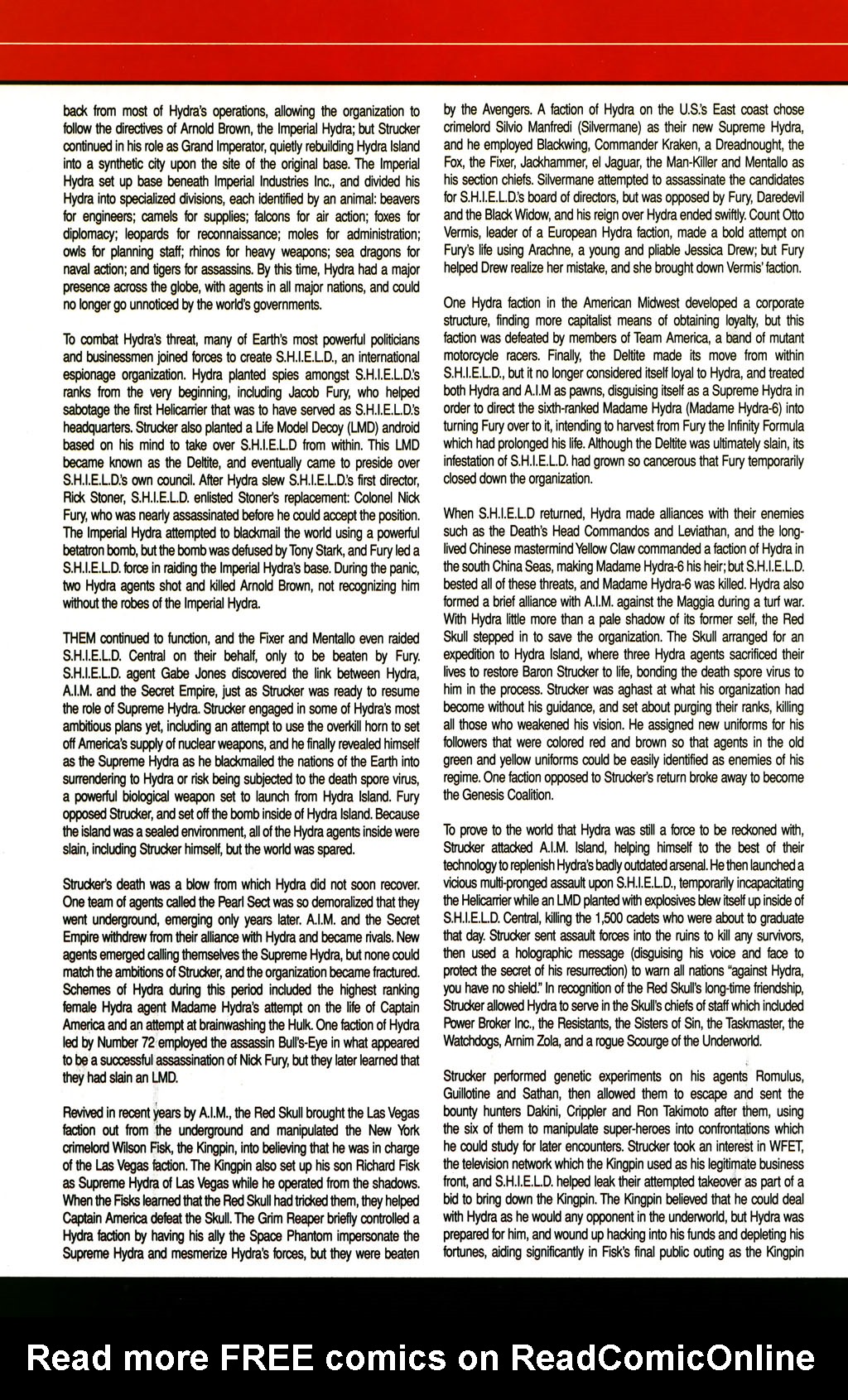 Read online All-New Official Handbook of the Marvel Universe A to Z comic -  Issue #5 - 42