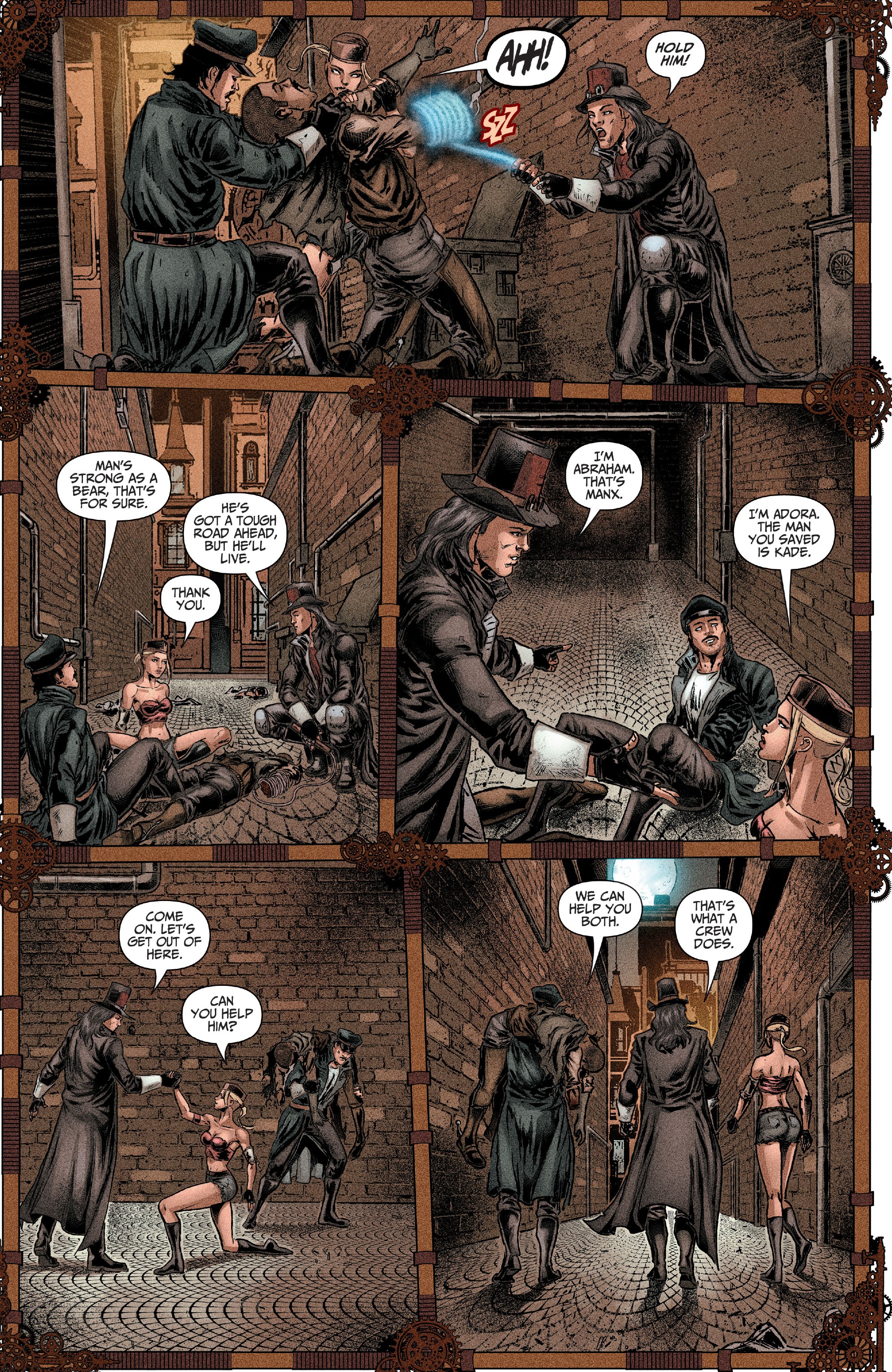 Read online Grimm Universe Presents Quarterly: Steampunk comic -  Issue # TPB - 35