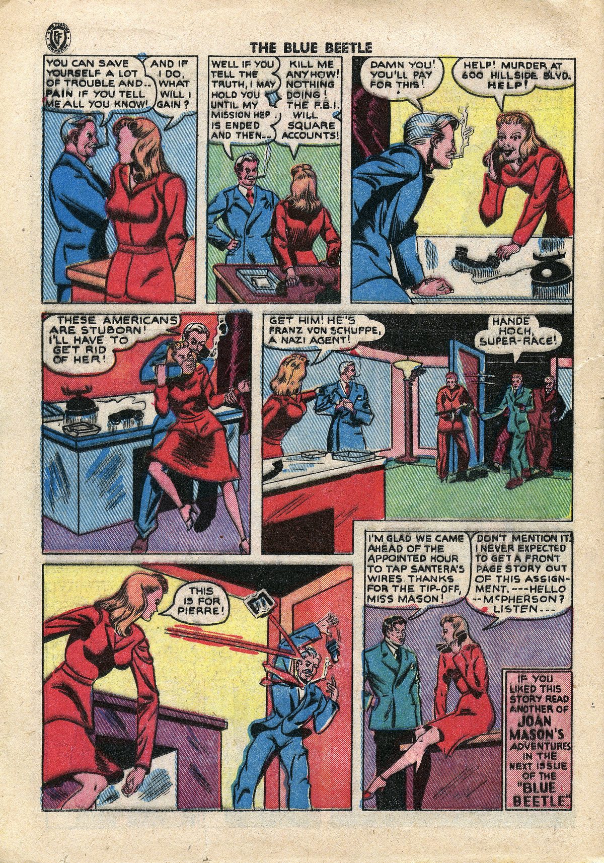 Read online The Blue Beetle comic -  Issue #34 - 27