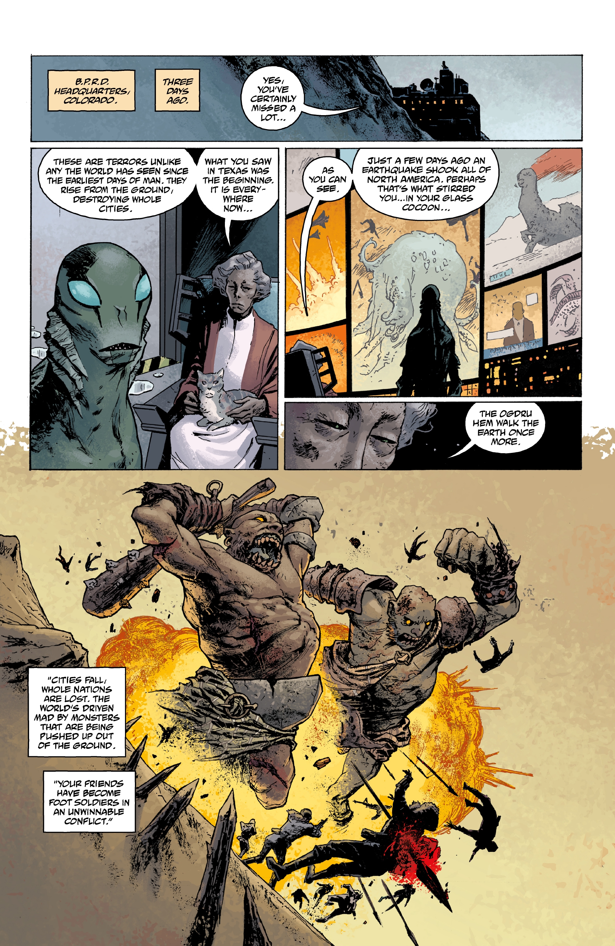 Read online Abe Sapien comic -  Issue # _TPB Dark and Terrible 1 (Part 1) - 32