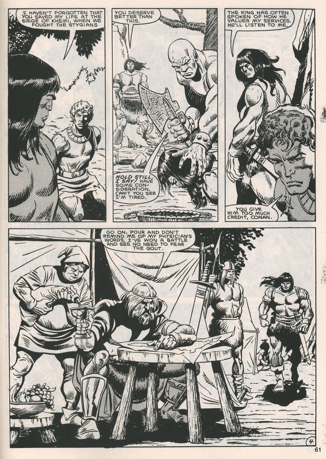 Read online The Savage Sword Of Conan comic -  Issue #116 - 61