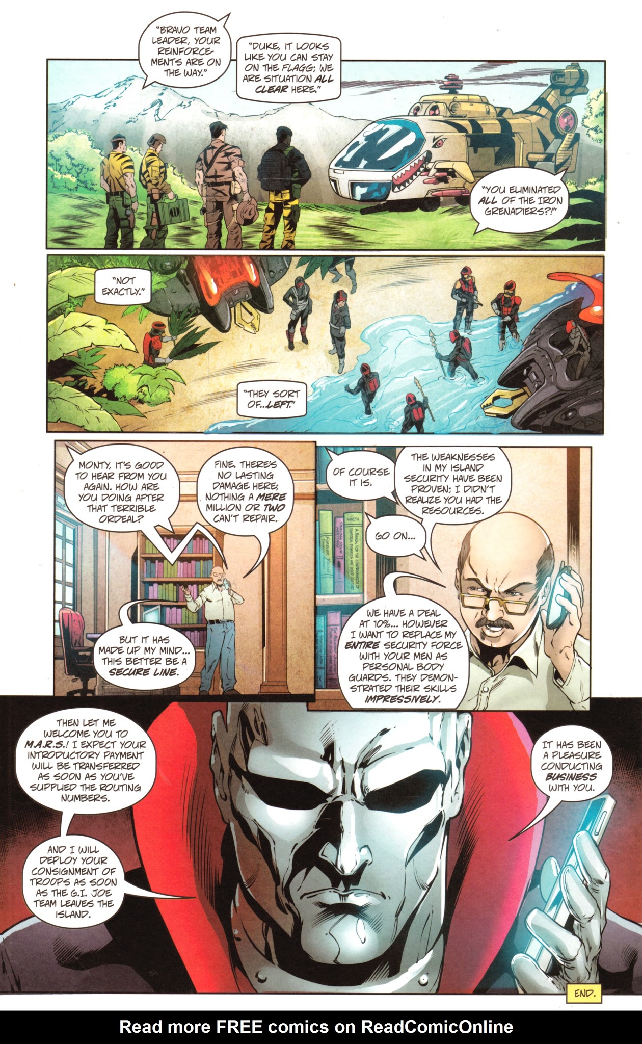 Read online G.I. Joe vs. Cobra comic -  Issue #8 - 24