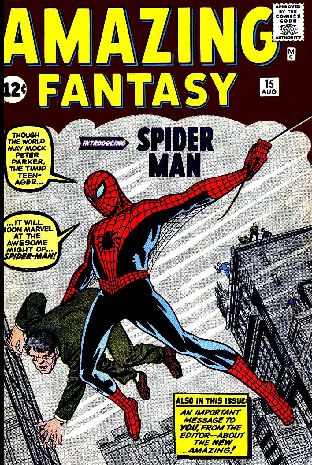 Read online Amazing Fantasy (1962) comic -  Issue #15 - 1